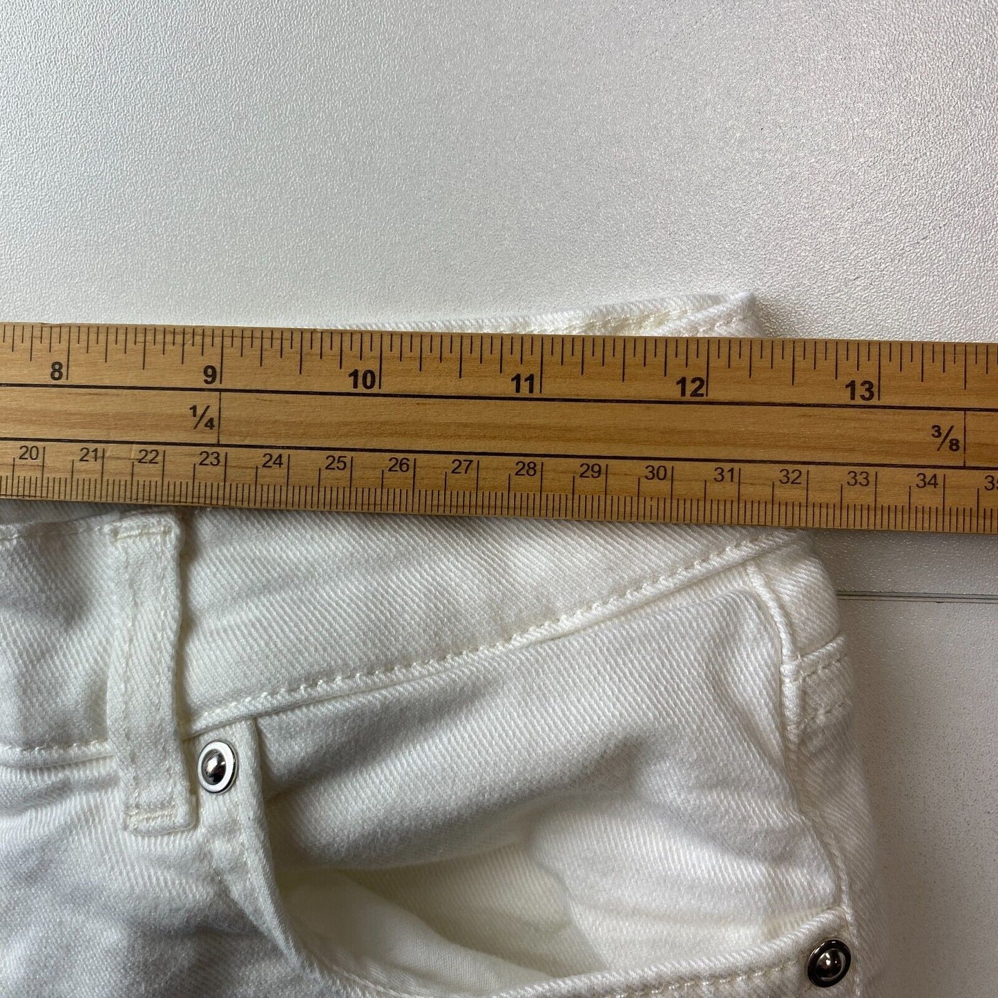 GANT Women White Regular Straight Fit Jeans Size W26