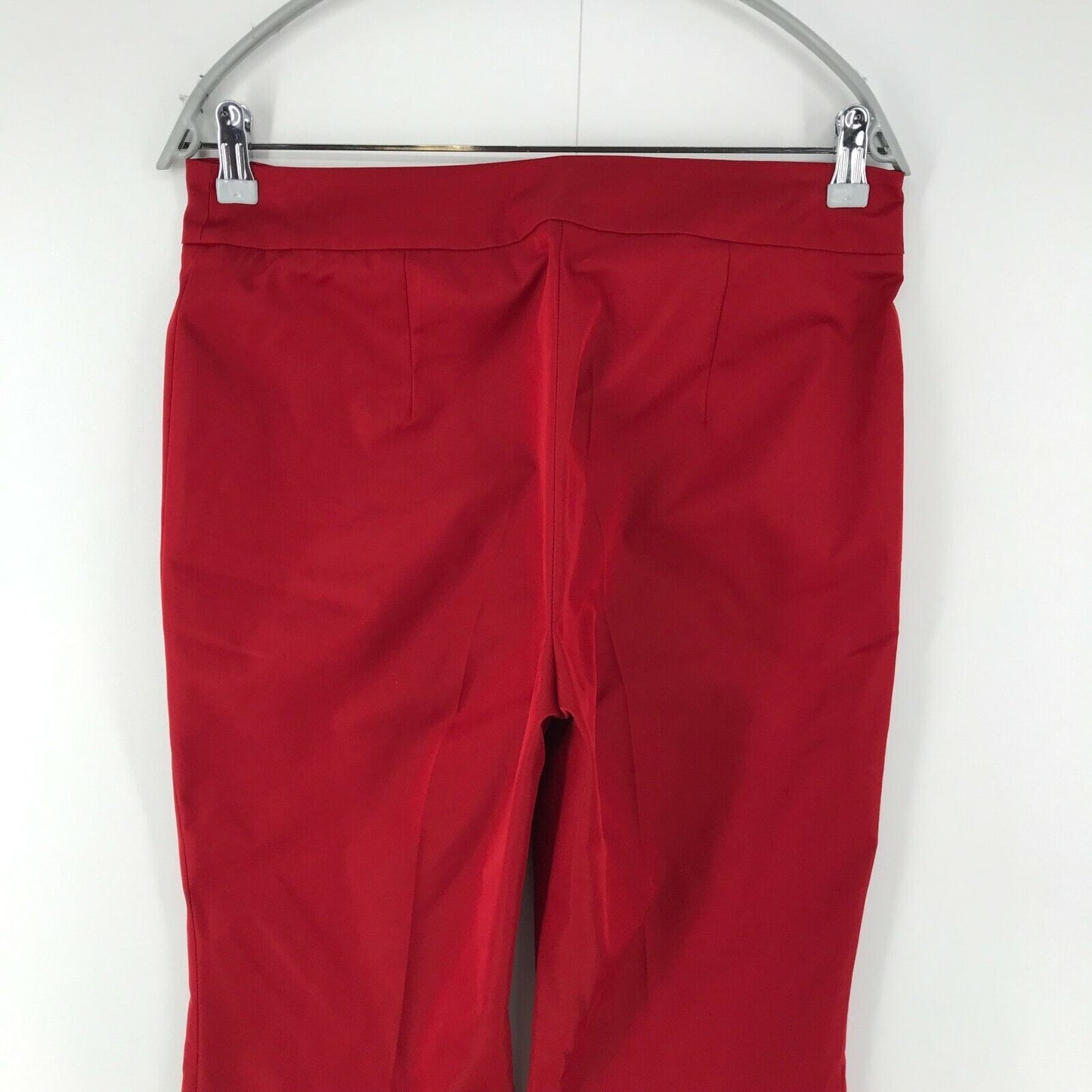 Vera Mont Women Red Regular Bootcut Fit Trousers Size EU 38 UK 10 US 8 W32