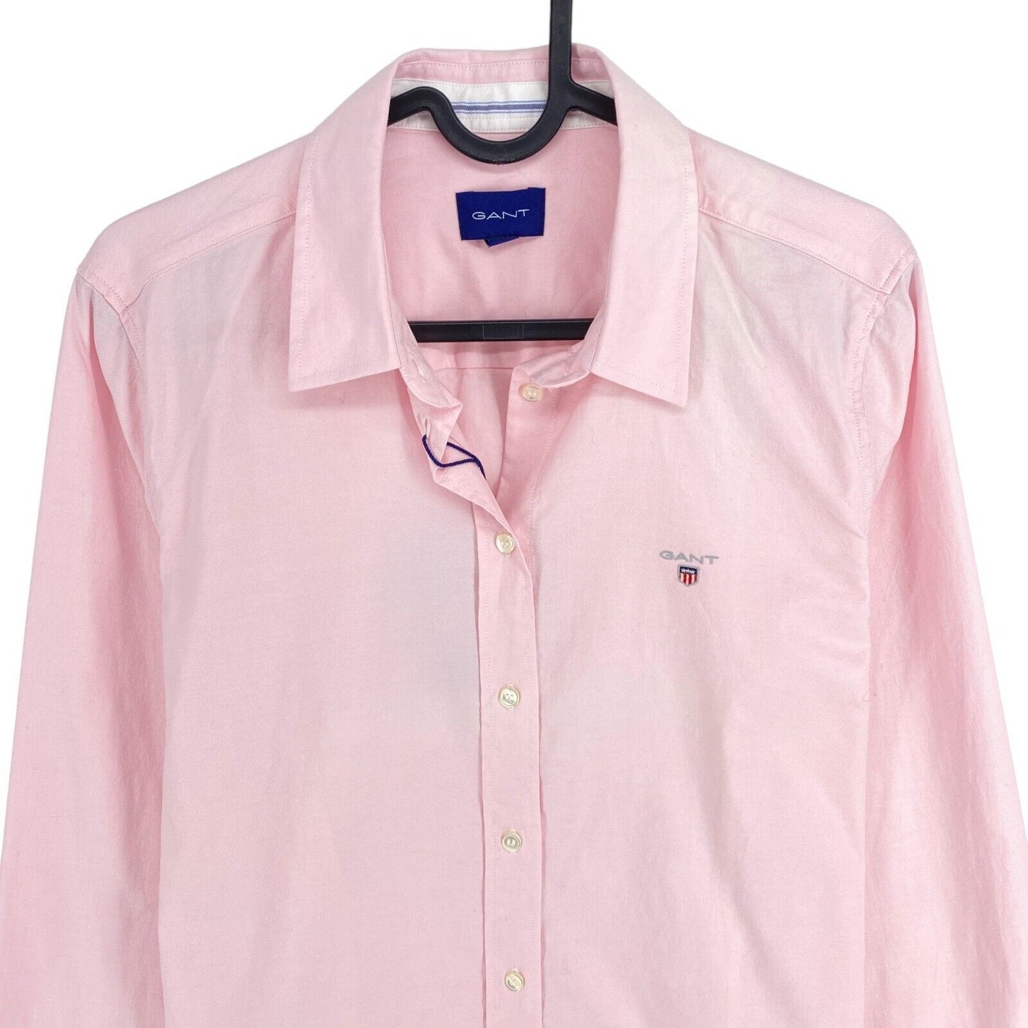 GANT Pink Stretch Oxford Solid Shirt Size EU 40 UK 12 US 10