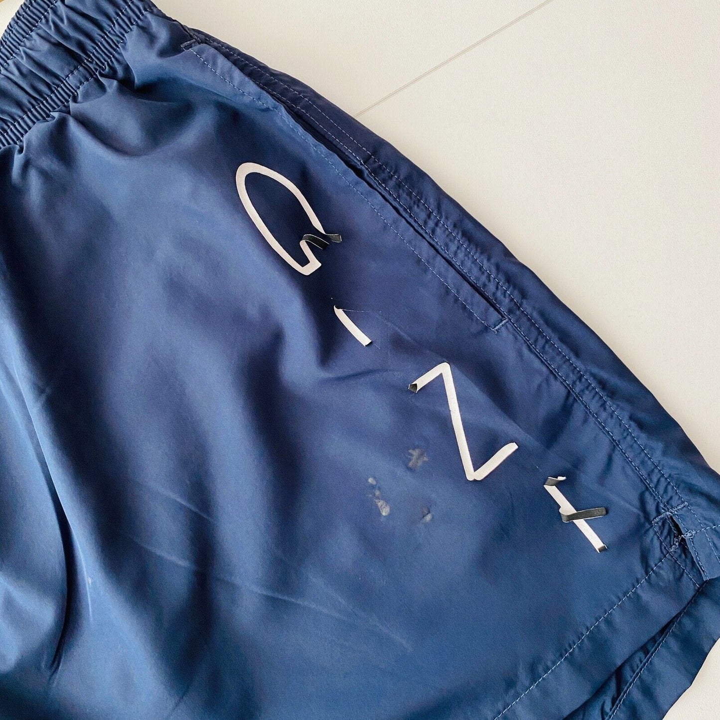 GANT Mens Dark Blue Regular Fit Beachwear Swimming Shorts Size 2XL XXL