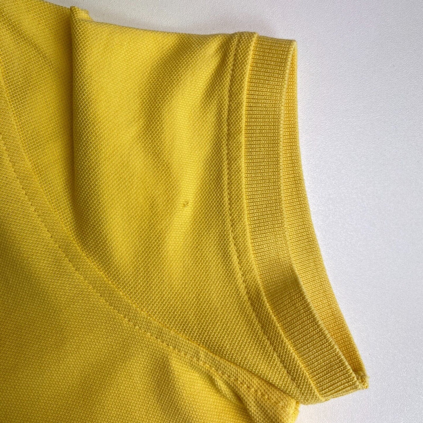 GANT Yellow Summer Pique Polo Shirt Size M