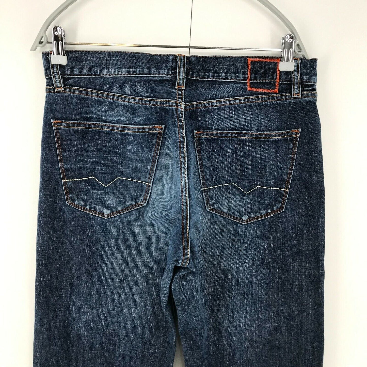 HUGO BOSS Orange Label Dark Blue Regular Straight Fit Jeans W33 L32