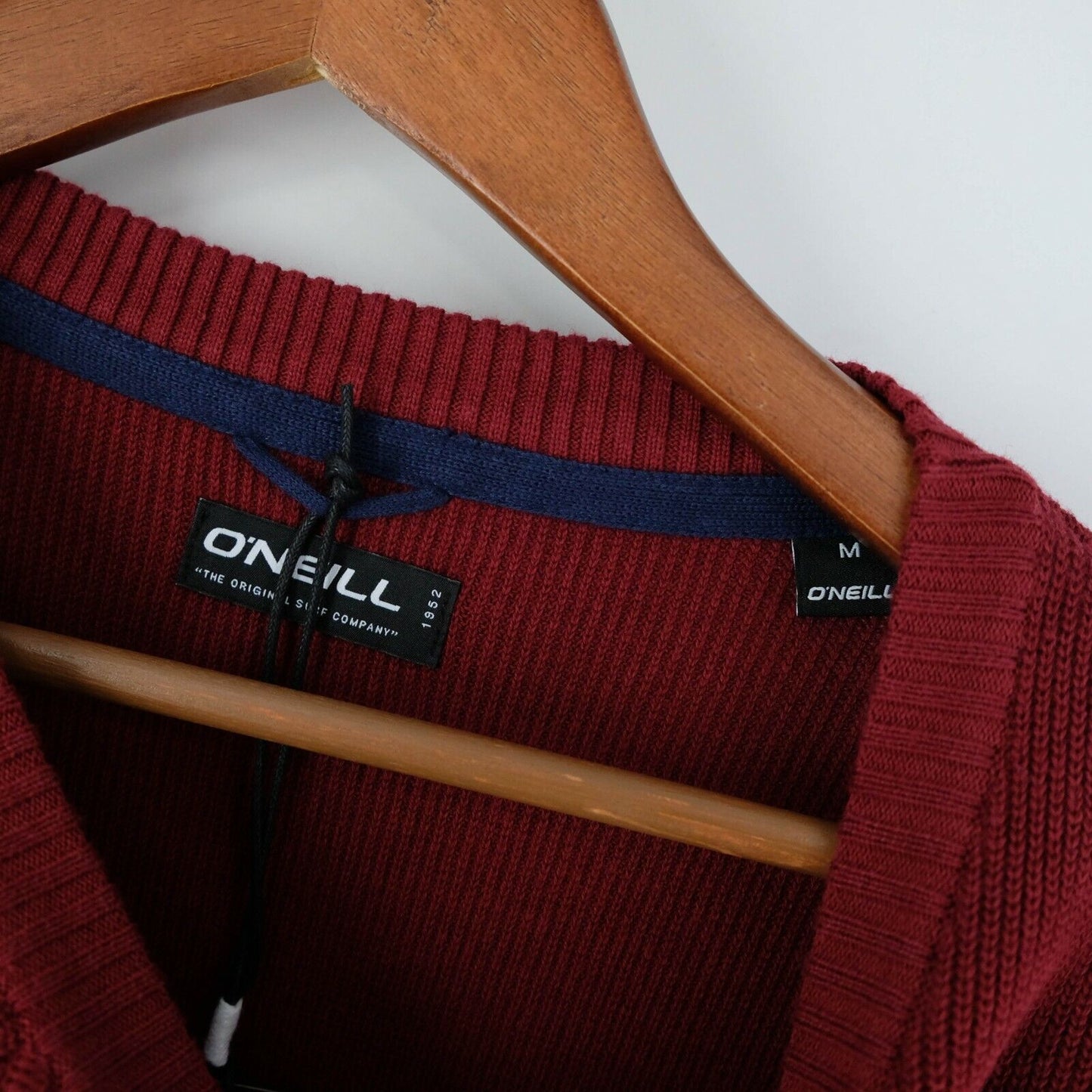 O'NEILL LM CREW KNIT LS Haute Red Crew Neck Sweater Jumper Size M