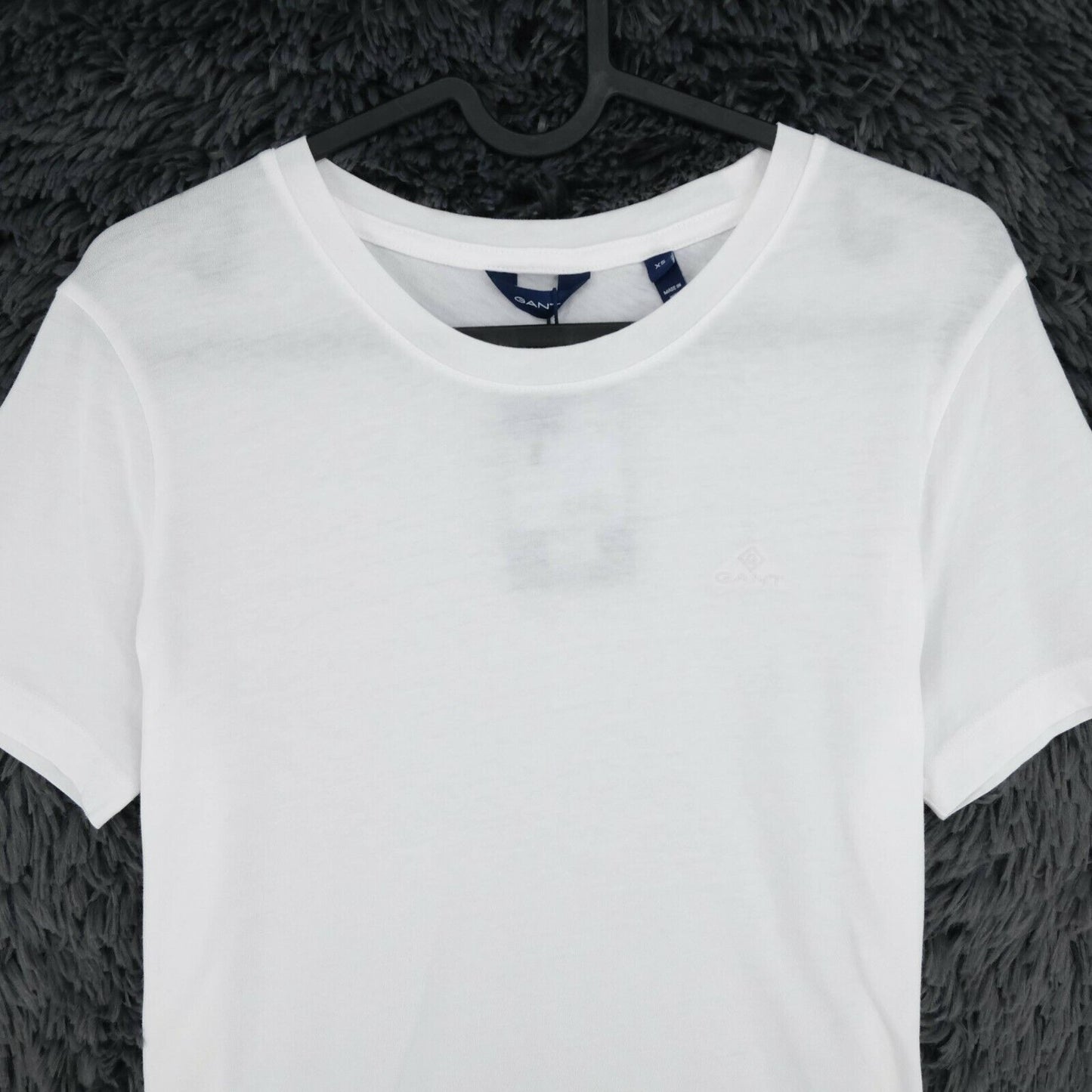 GANT White Crew Neck T Shirt Size XS