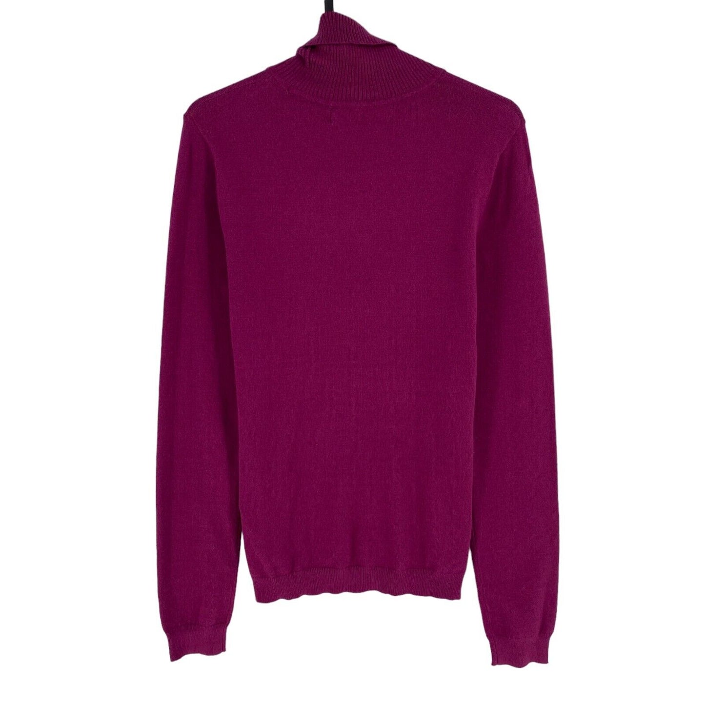 VERO MODA Womens Dark Purple Roll Neck Sweater Jumper Size L