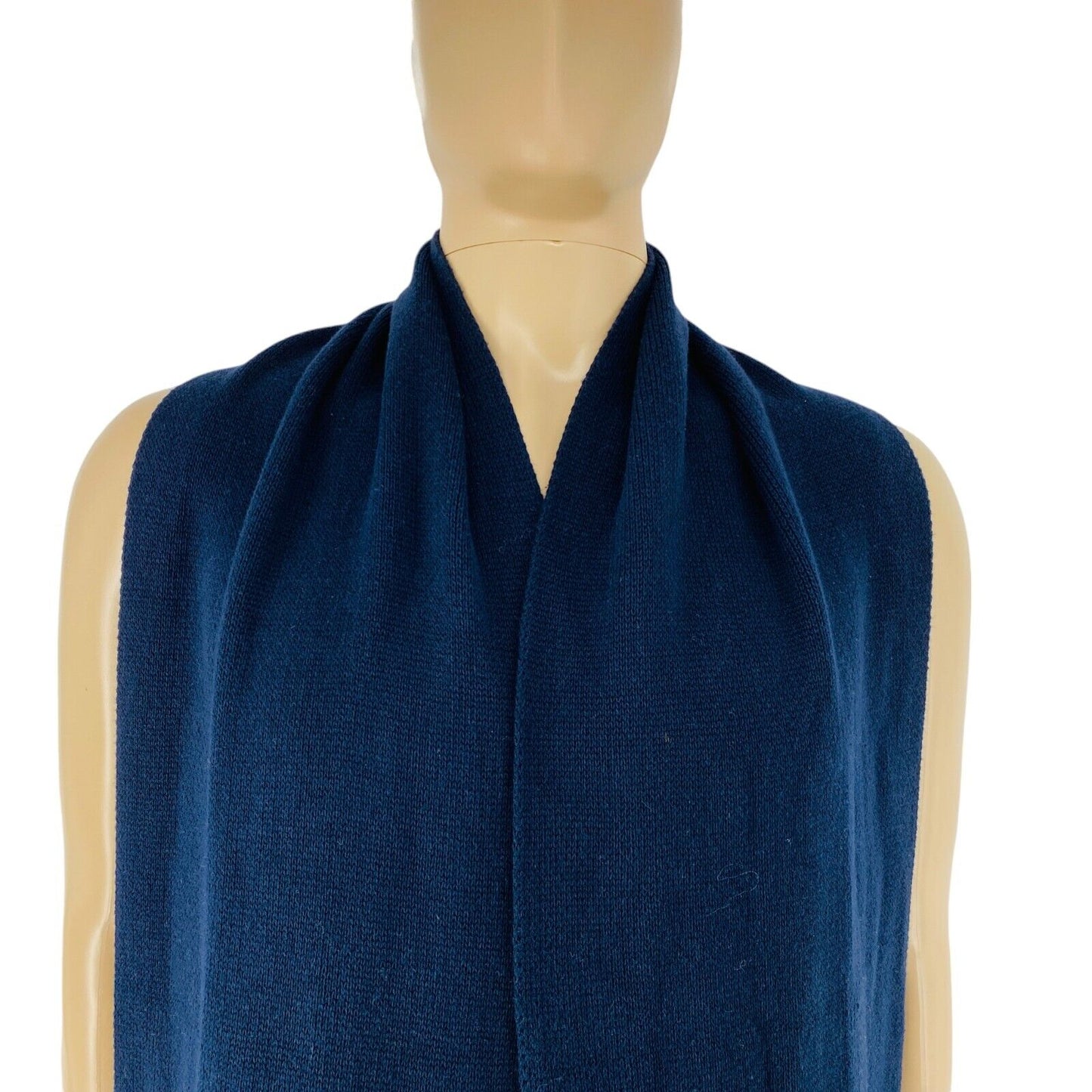 CAMEL ACTIVE Mens Dark Blue Cotton Knit Scarf Shawl One Size