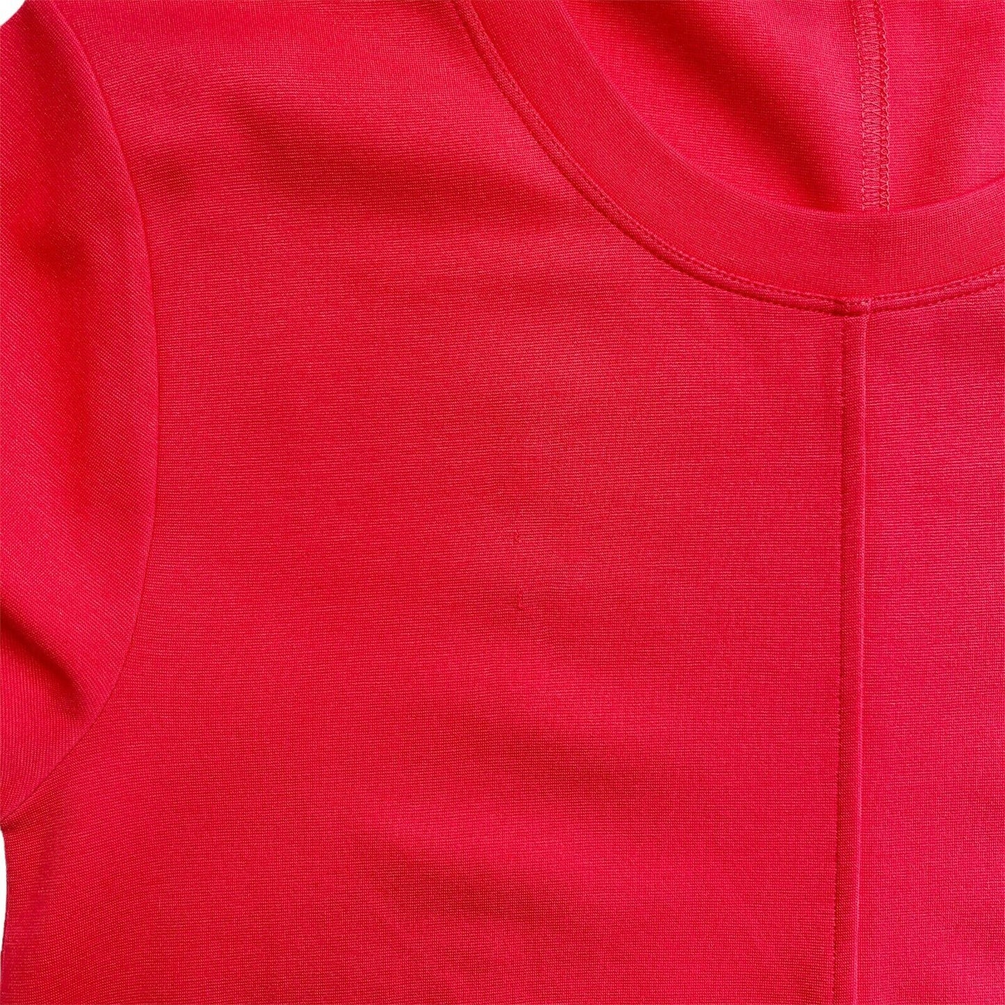 GANT Robe rouge à col rond en jersey A Line Taille M