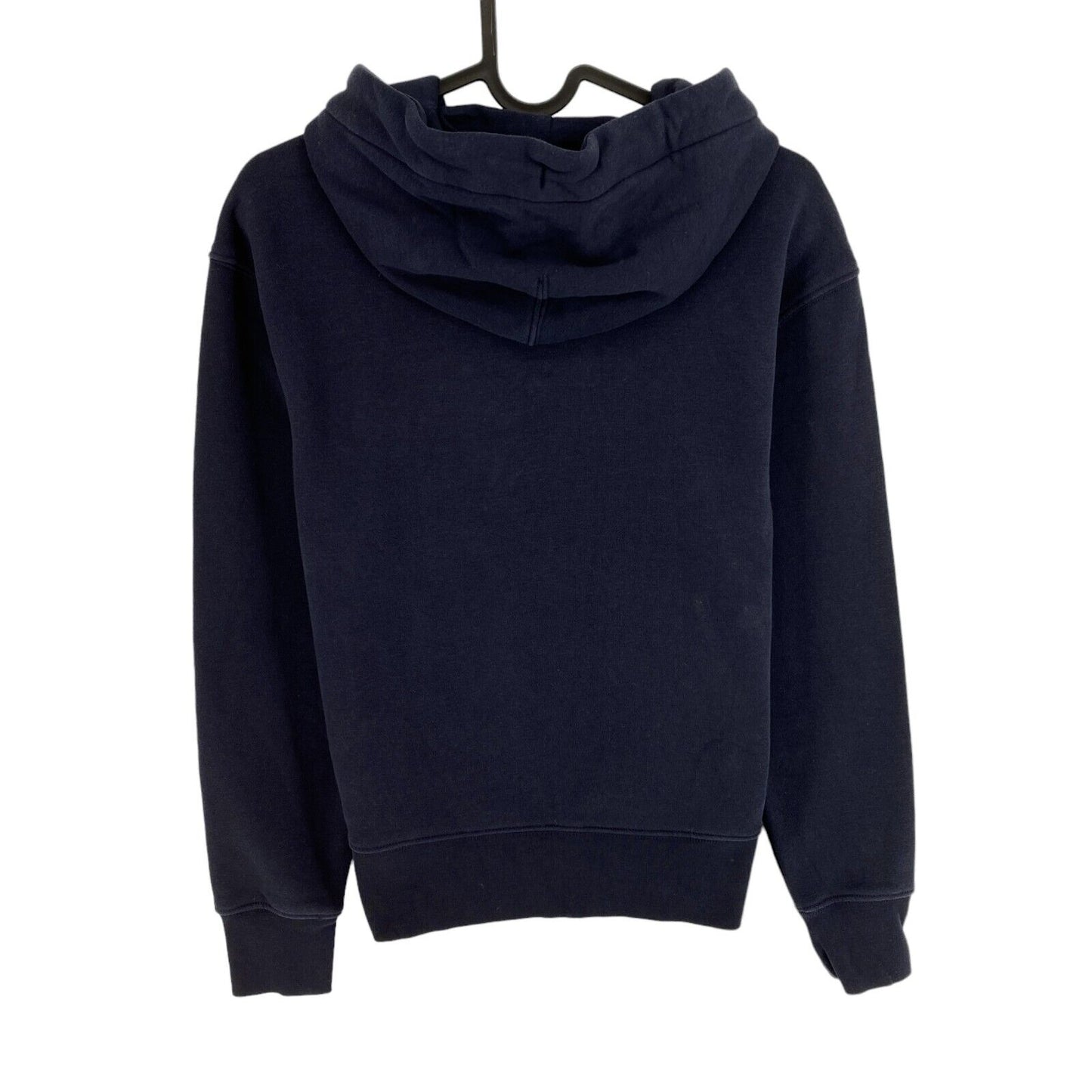 GANT Navy Blue Tonal Logo Hoodie Sweater Jumper Size XS