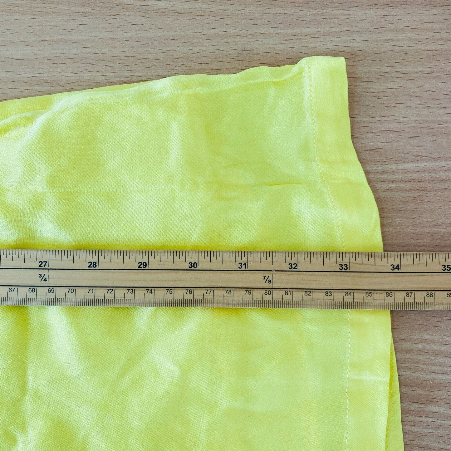 MINIMUM Yellow Crew Neck Dress Size EUR 36