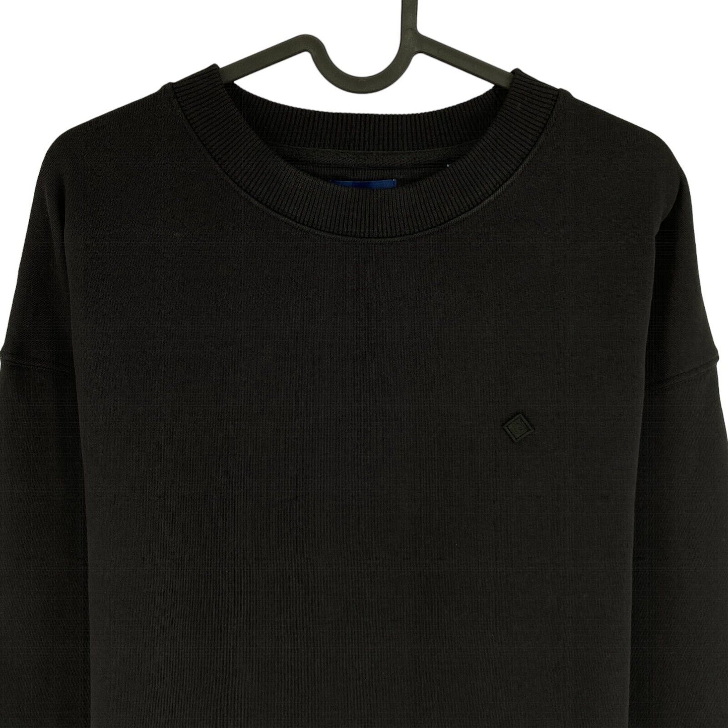 GANT Schwarzer Pullover mit Lock-Up-Logo, Größe XL