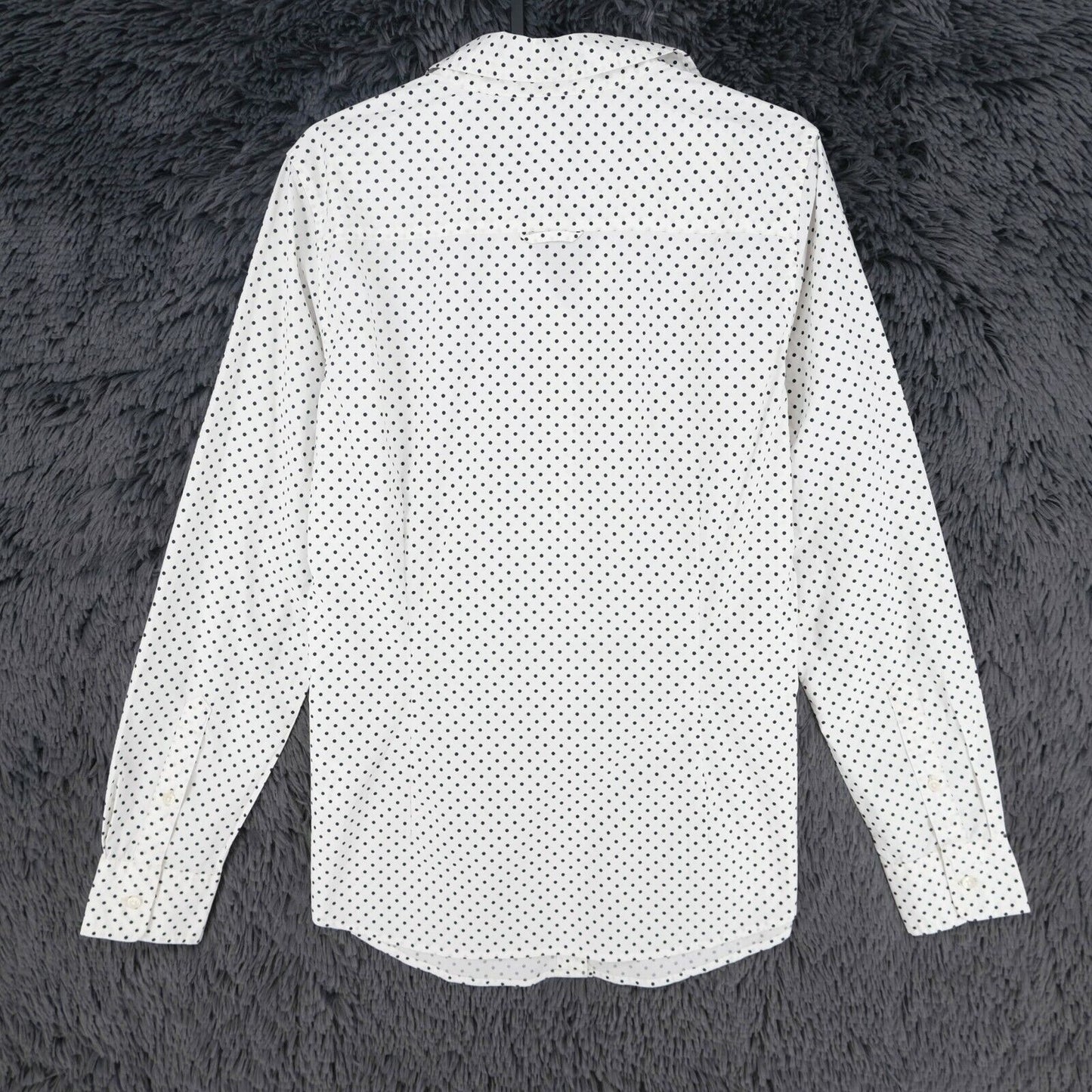 GANT White Polka Dot Print Shirt Size EU 34 36 40 44 UK 8 10 14 18