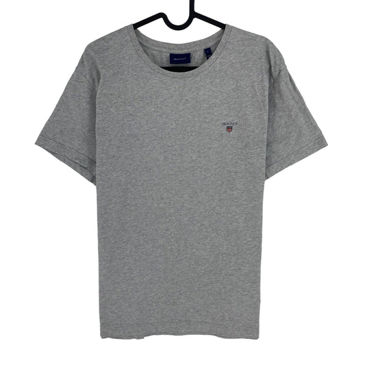 GANT Grey Original Crew Neck T Shirt Size L