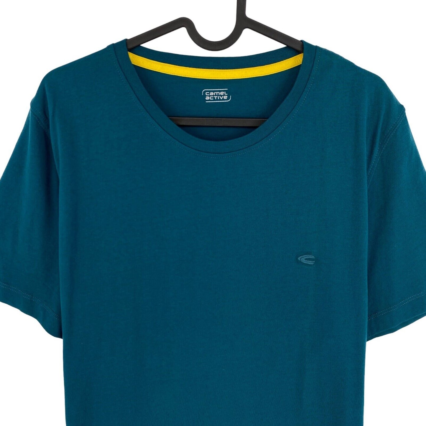 CAMEL ACTIVE T-shirt bleu à col rond Taille M