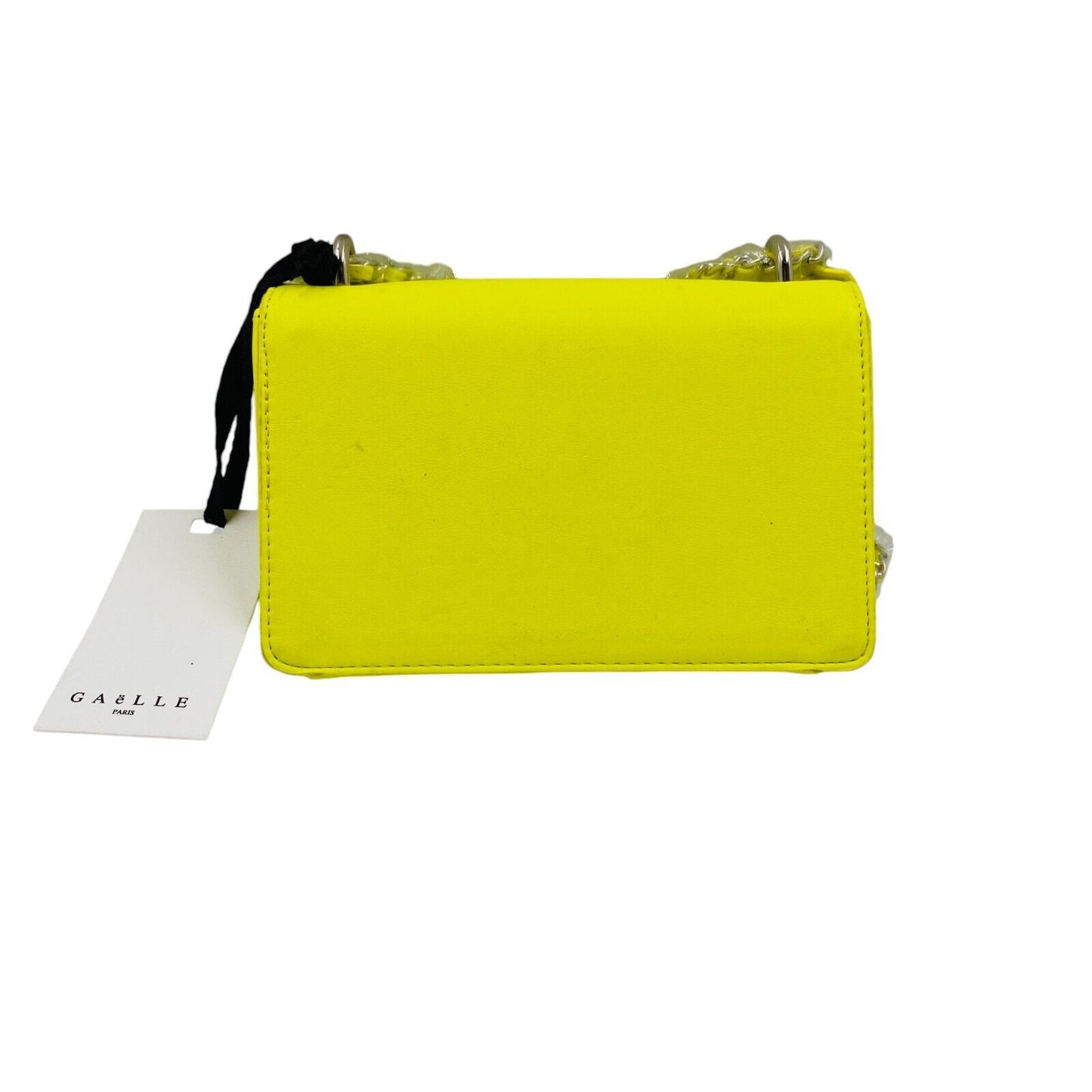 GAELLE Women Yellow Eco Leather Crossbody Shoulder Bag