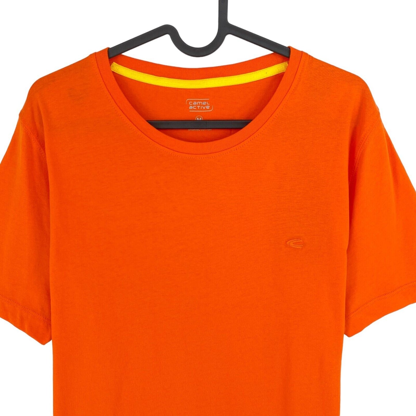 CAMEL ACTIVE T-shirt col rond orange taille M