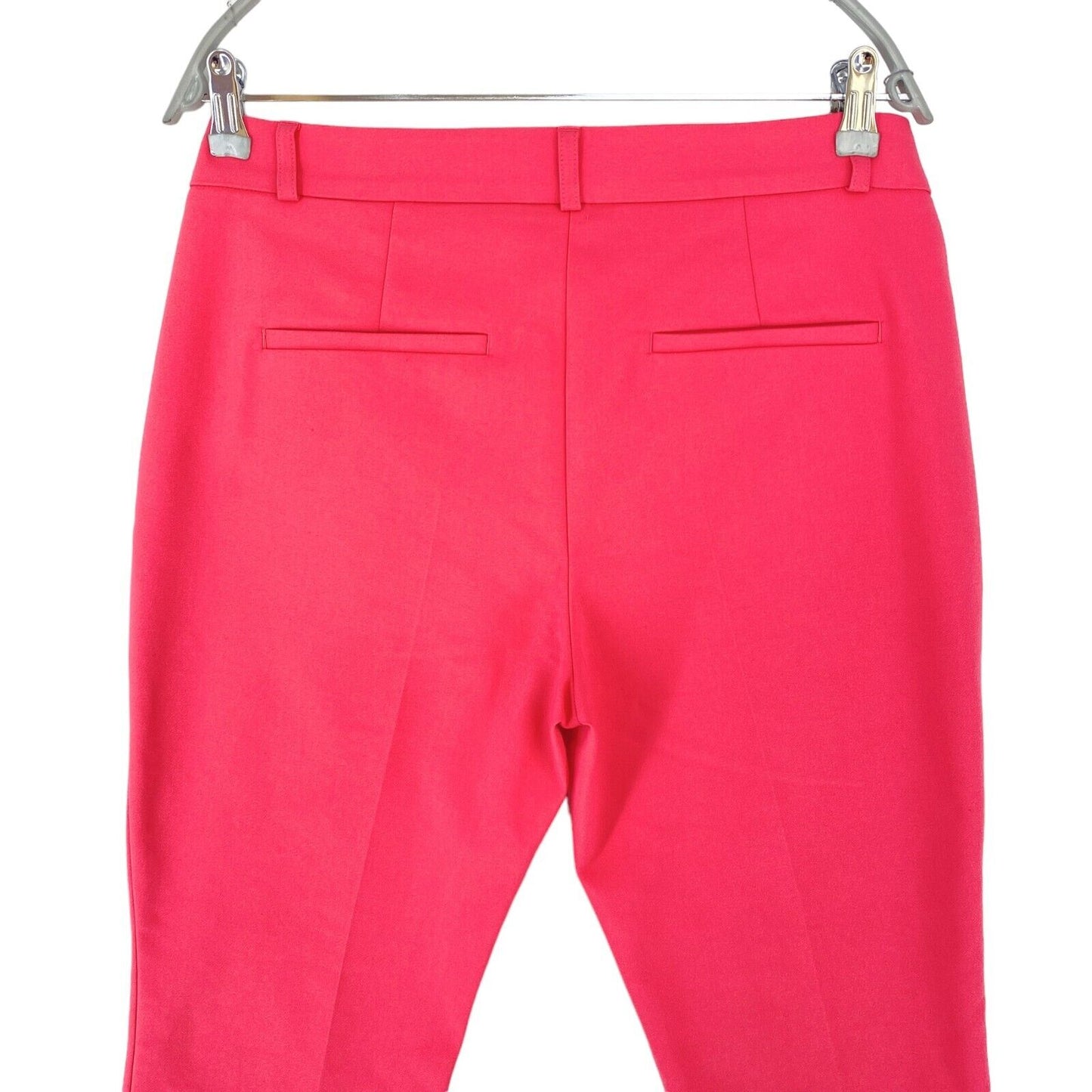 Comma Women Pink Regular Tapered Fit Dress Trousers Size EUR 38 W31