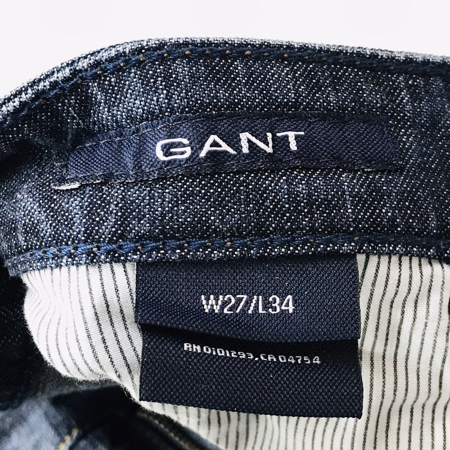 €149 GANT CAROL Women Blue Normal Waist Regular Bootcut Fit Jeans W27 L34