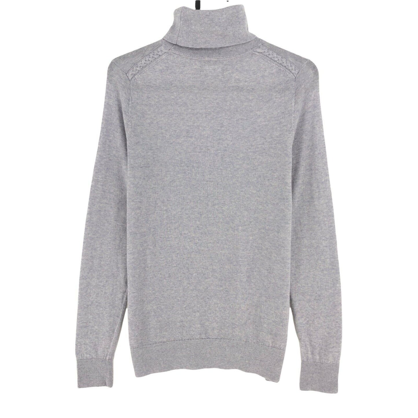 GANT Light Grey High Neck Sweater Jumper Size XS