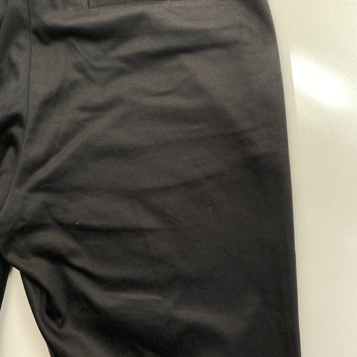 GANT Black Tech Prep Satin Slack Chino Pants Trousers Size EU 34 UK 6 US 4