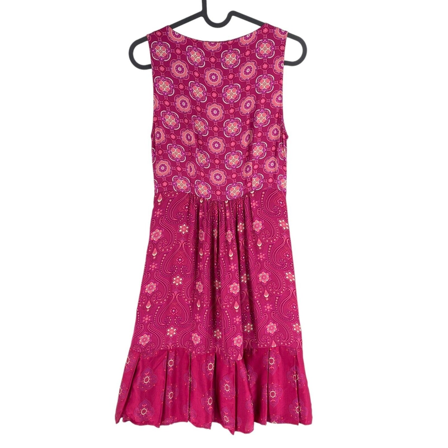 ODD MOLLY Women Pink Funky Belle Flared Dress Size 0 / XS