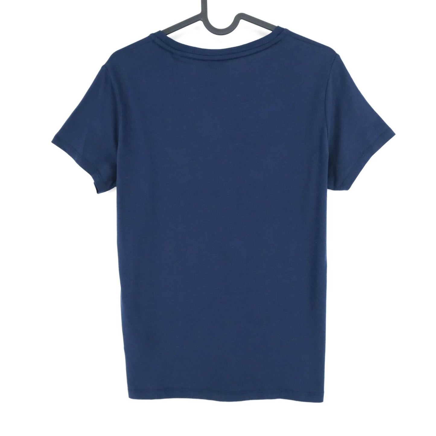 GANT T-shirt à col rond bleu marine avec grand logo taille S