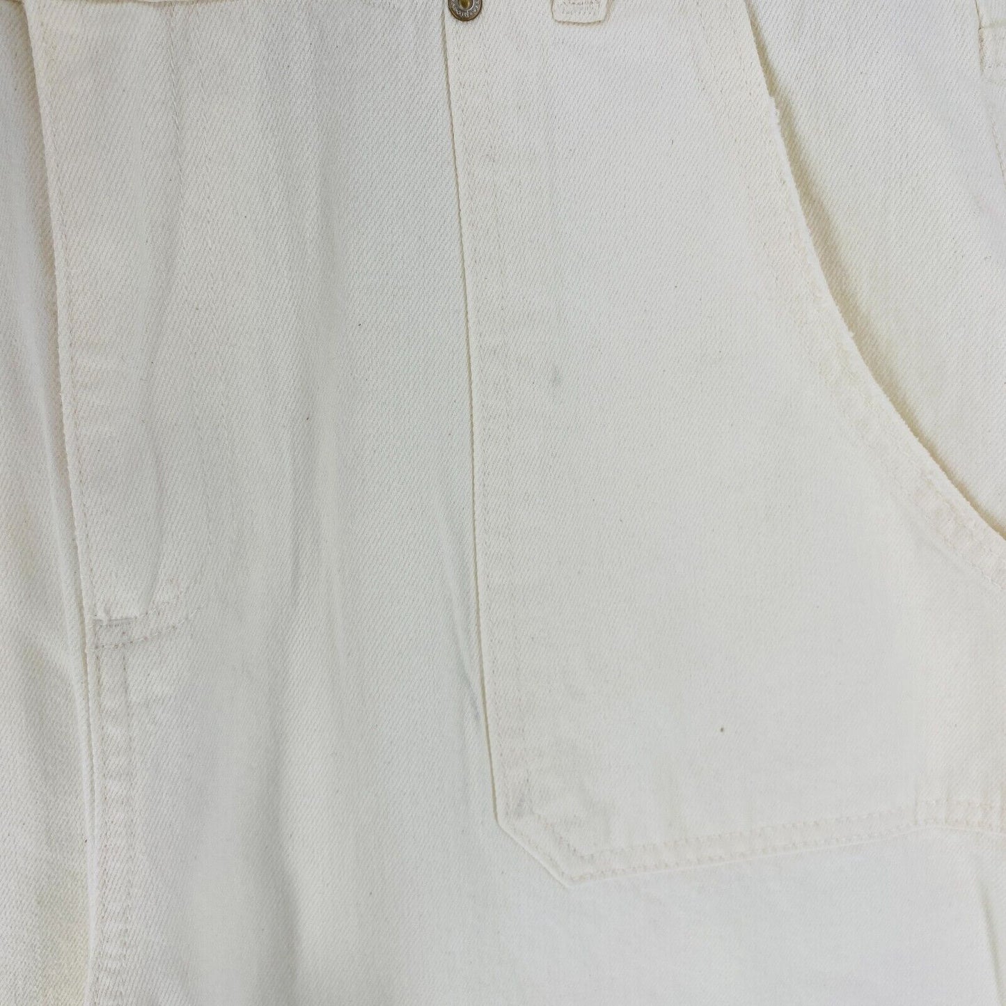 PROMOD Women White Relaxed Wide Leg Fit Jeans Size EU 44 W32