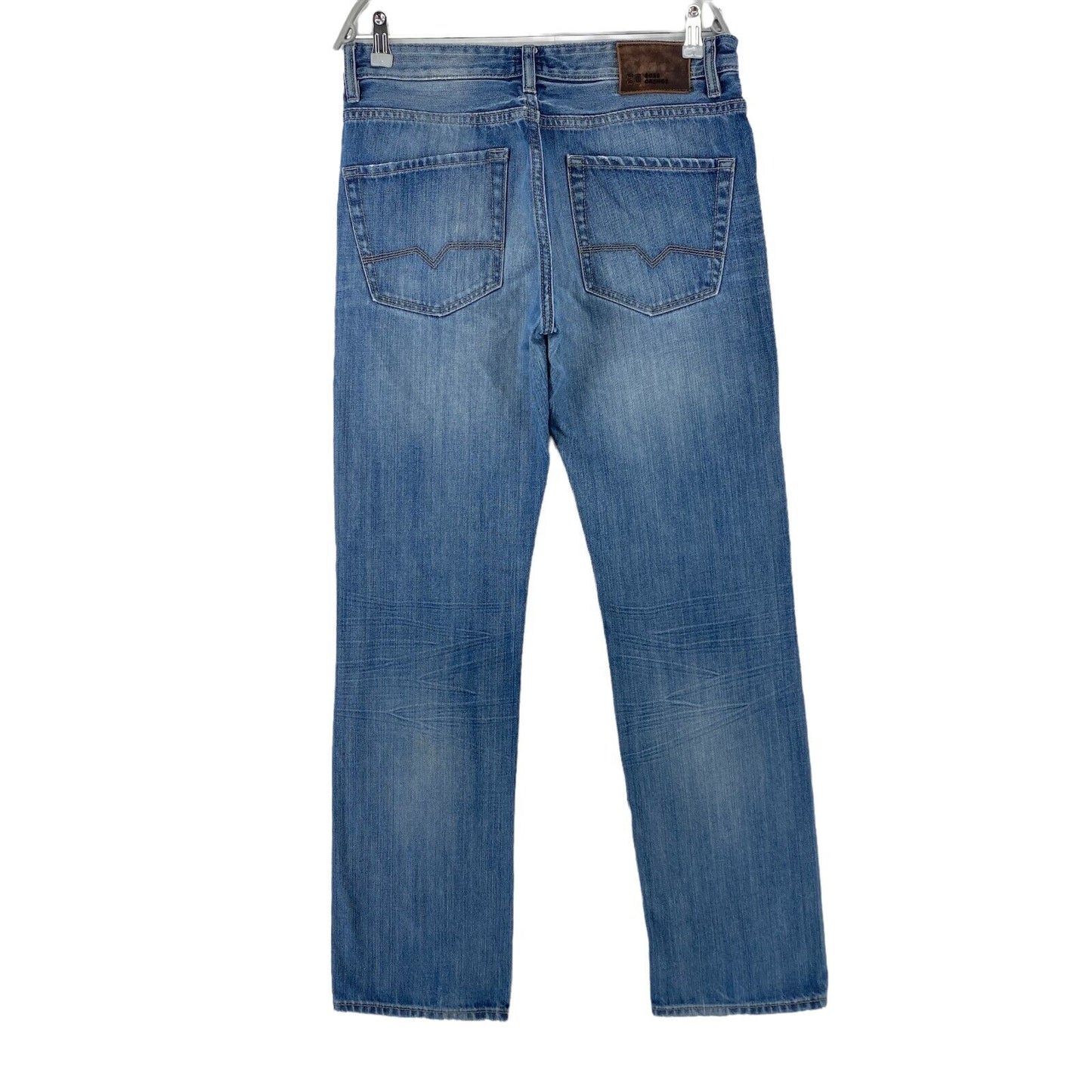 HUGO BOSS ORANGE LABEL Jeans in normaler gerader Passform, Blau, W32 L32