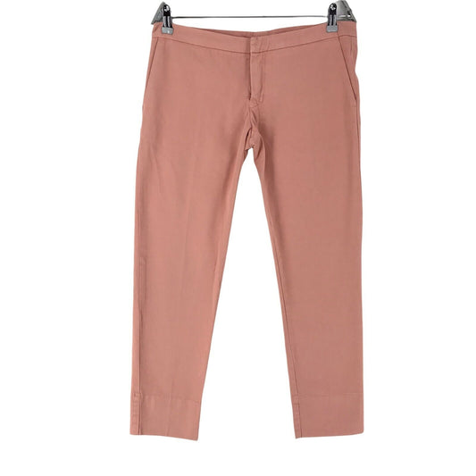 NOLITA Women Pink Relaxed Tapered Fit Chino Trousers Size W28