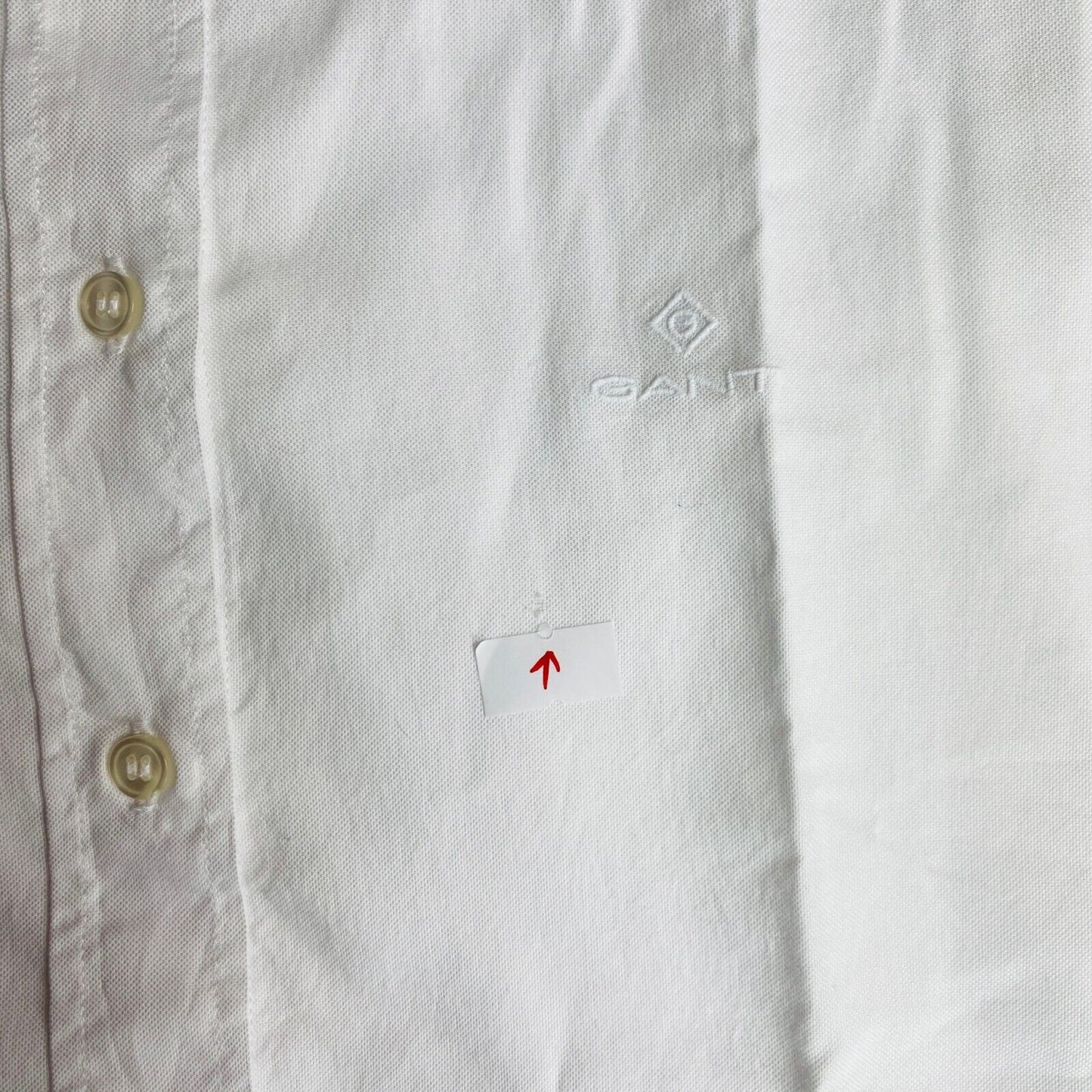 GANT White Regular Oxford Shirt Size EU 34 UK 6 US 4