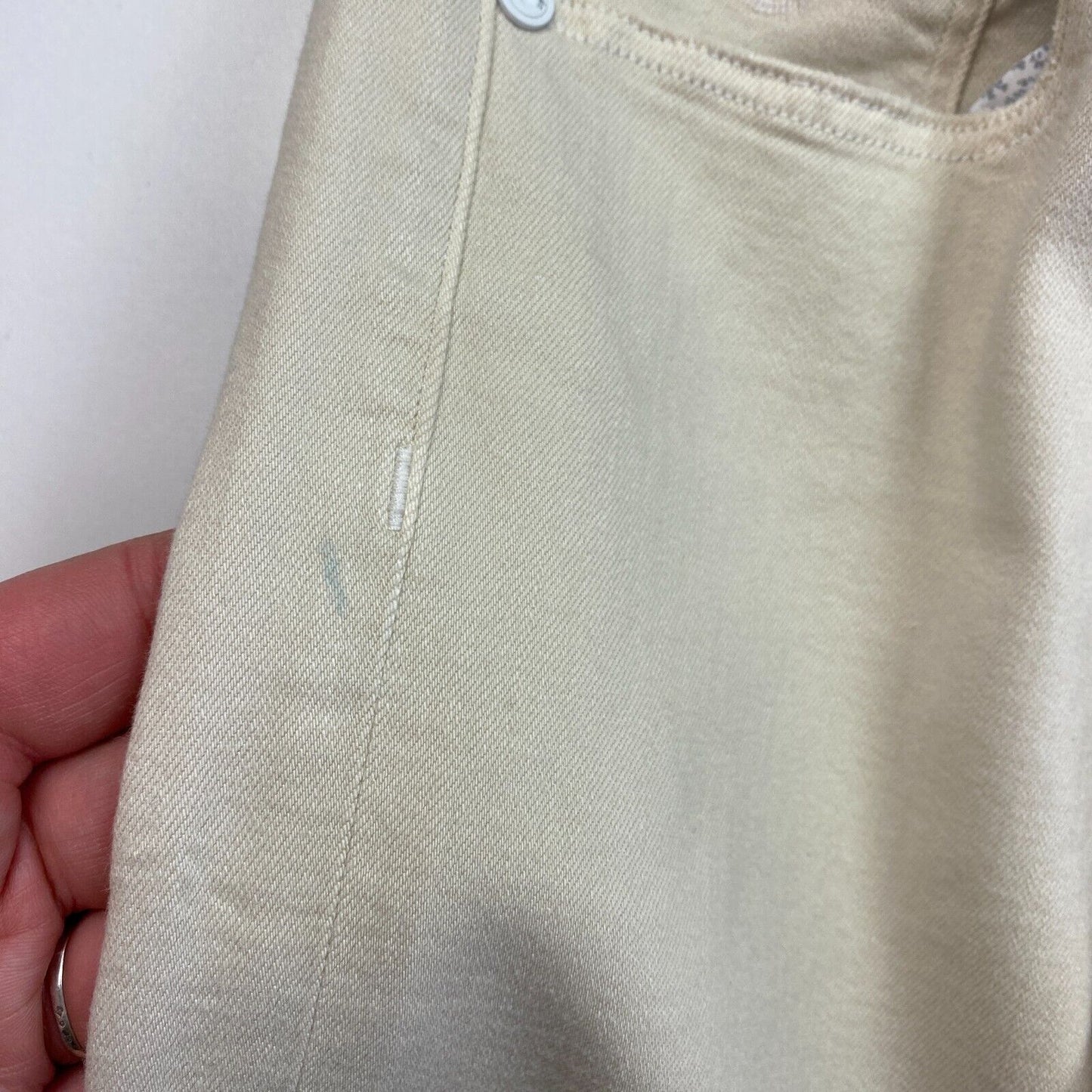 JACOB COHEN Women INGRID Beige Jeans Trousers W25 L30 Made In Italy