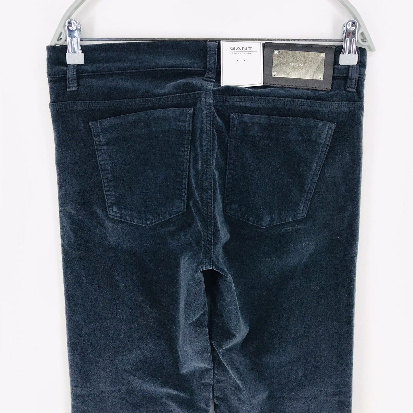 GANT Damen Hose, Bootcut-Passform, dunkelgrau, Größe W29