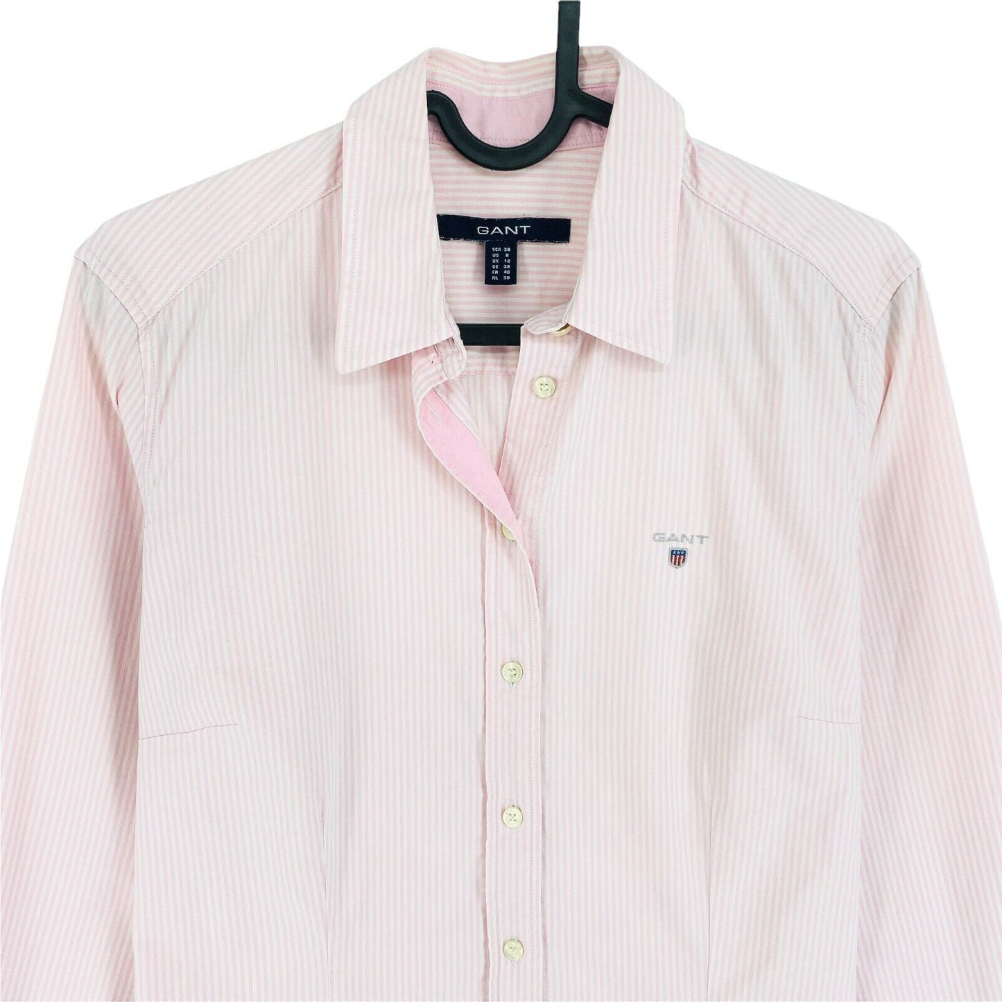 GANT Pink Striped Shirt Size EU 38 UK 12 US 8