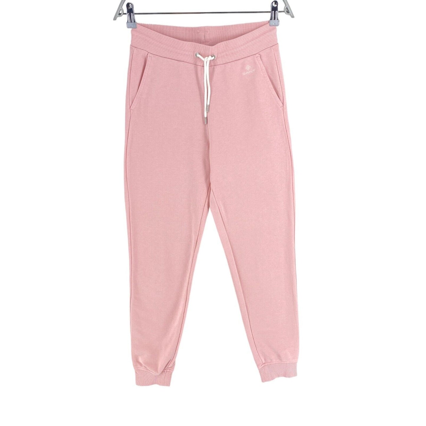 GANT Pink Logo Sweat Pants Trousers Size S