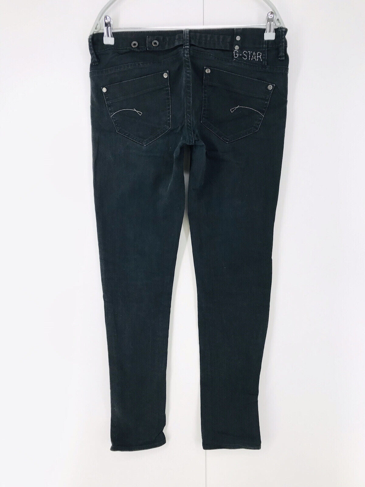 G-STAR RAW Women Black Skinny Fit Jeans W29 L32