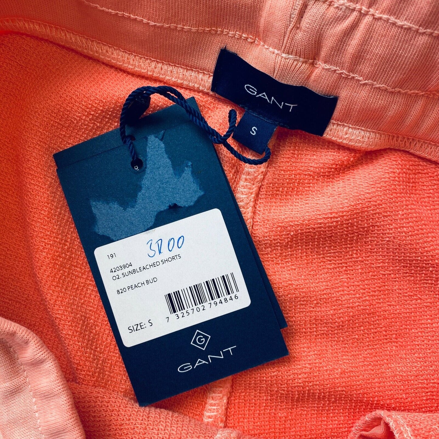 GANT Damen Sweatshorts, Regular Fit, sonnengebleicht, Rosa, Größe S W28