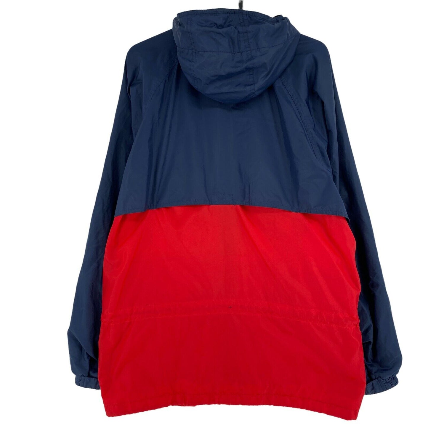 HELLY HANSEN Vintage Navy Blue Red Hooded Jacket Size XS