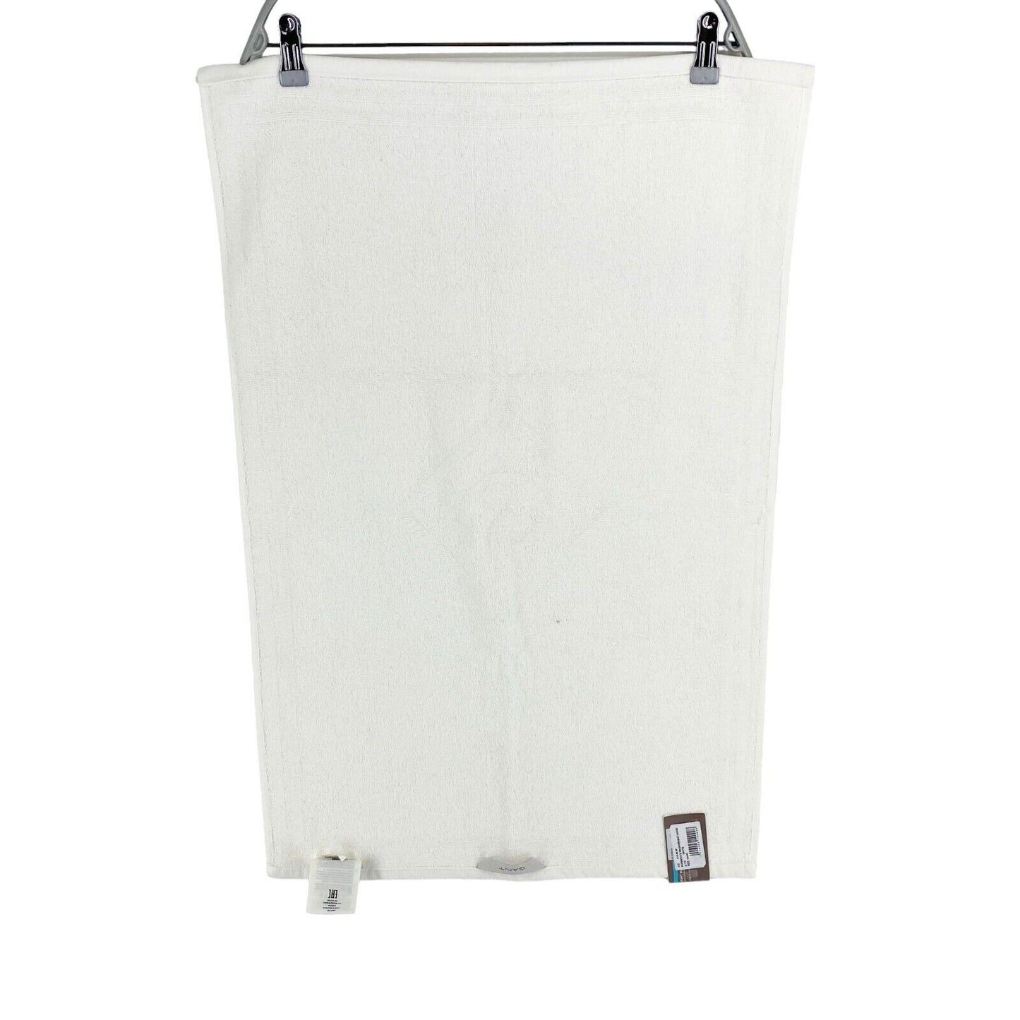 GANT White G Shower Bath Mat Size 50 x 80 cm