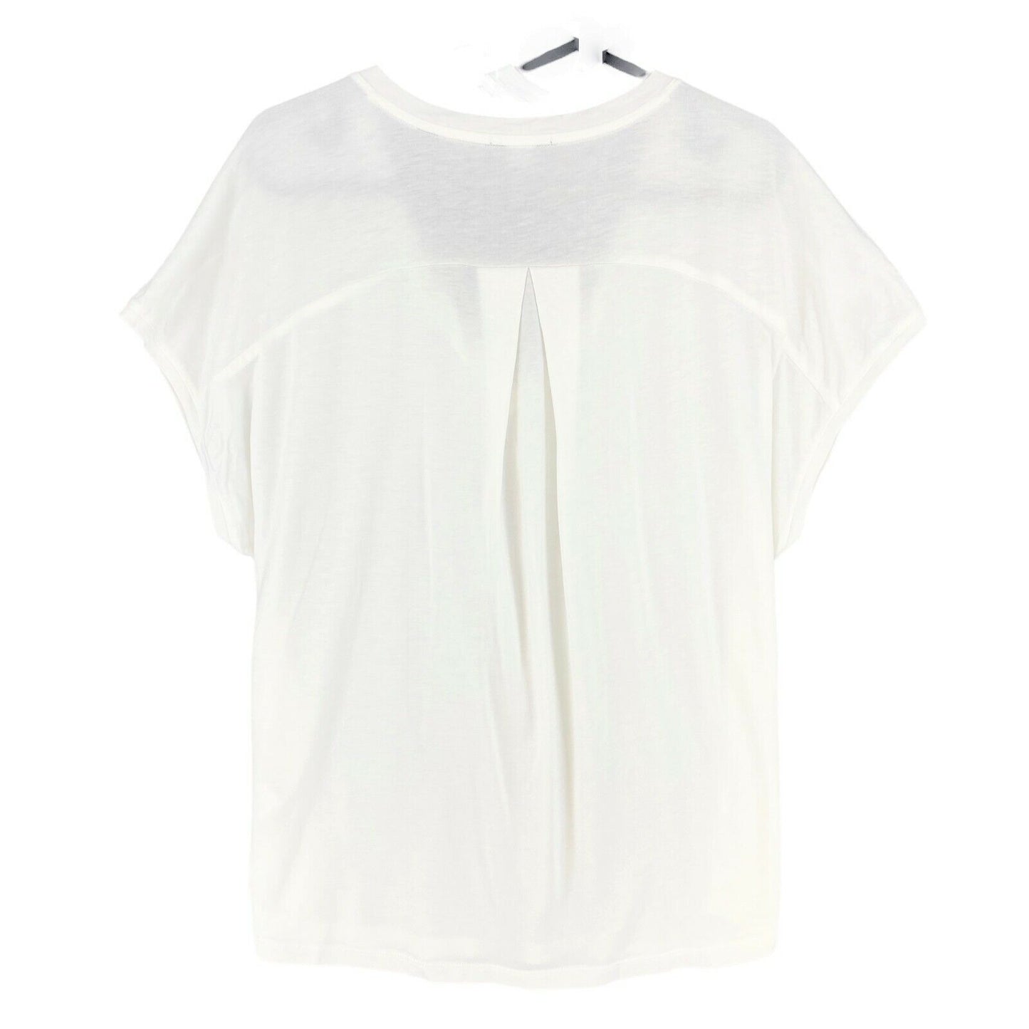 GANT Blanc Pure Prep T-shirt évasé à col en V Taille XL