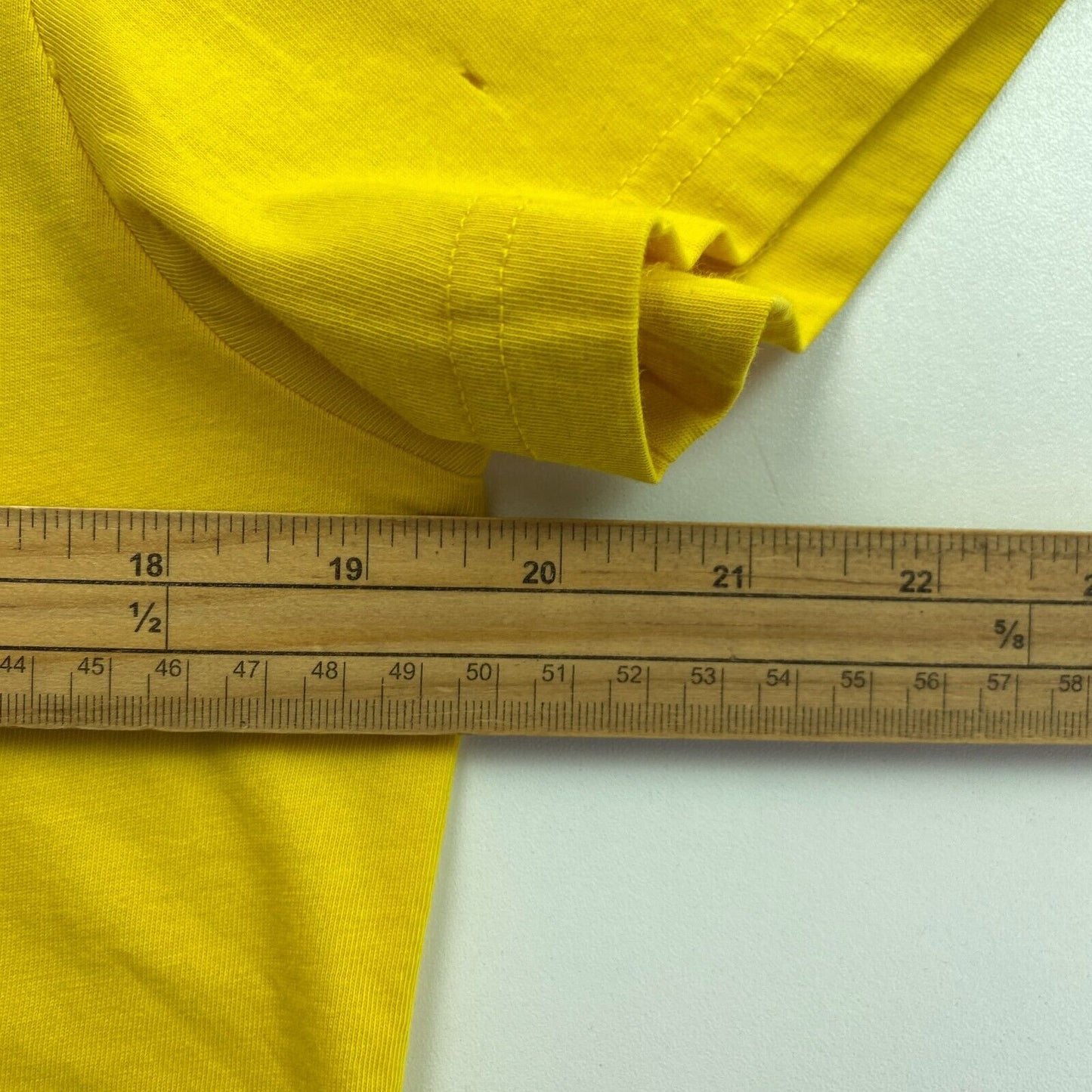 Peak Performance Yellow Original Crew Neck Tee T-Shirt Size M