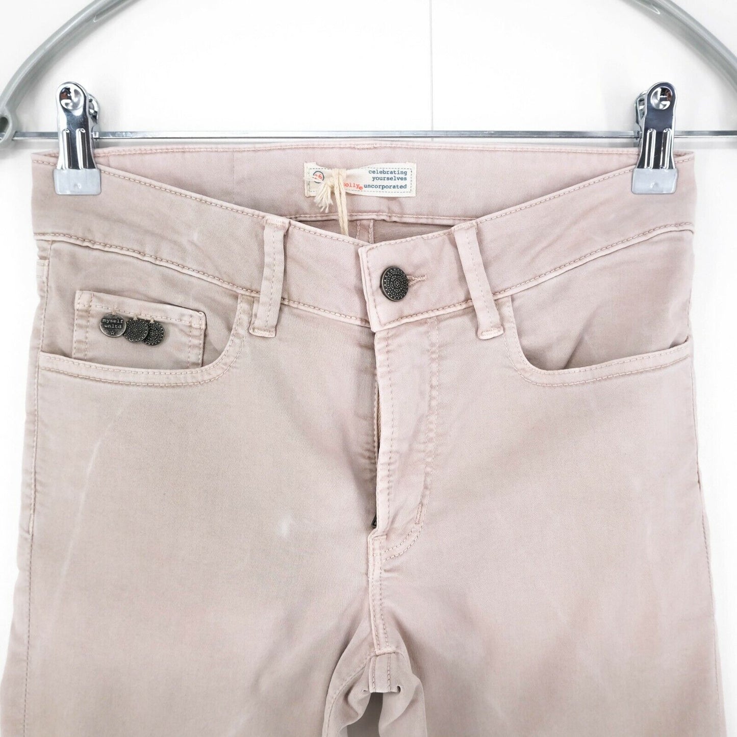 ODD MOLLY Light Pink Main Purpose Pants Trousers Size 26 / M