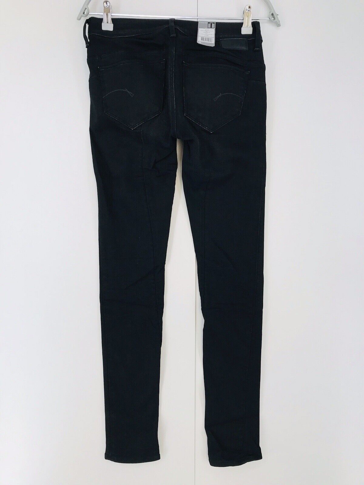 G-STAR RAW MIDGE SCULPTED LIFT Women Black Skinny Fit Lyocell Jeans W26 L32