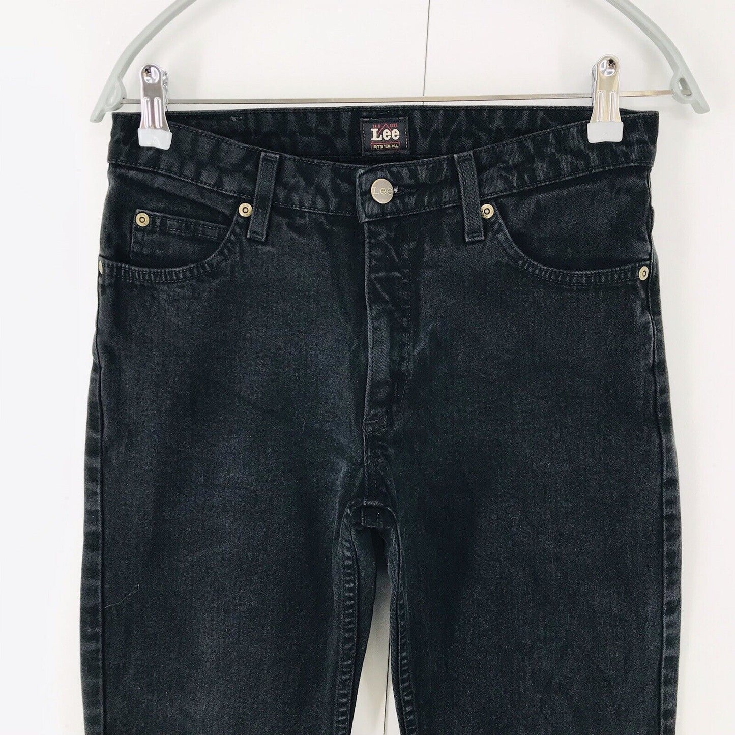 Lee CAMERON Damen Jeans in normaler Bootcut-Passform, Stretch, Dunkelgrau, W30 L28