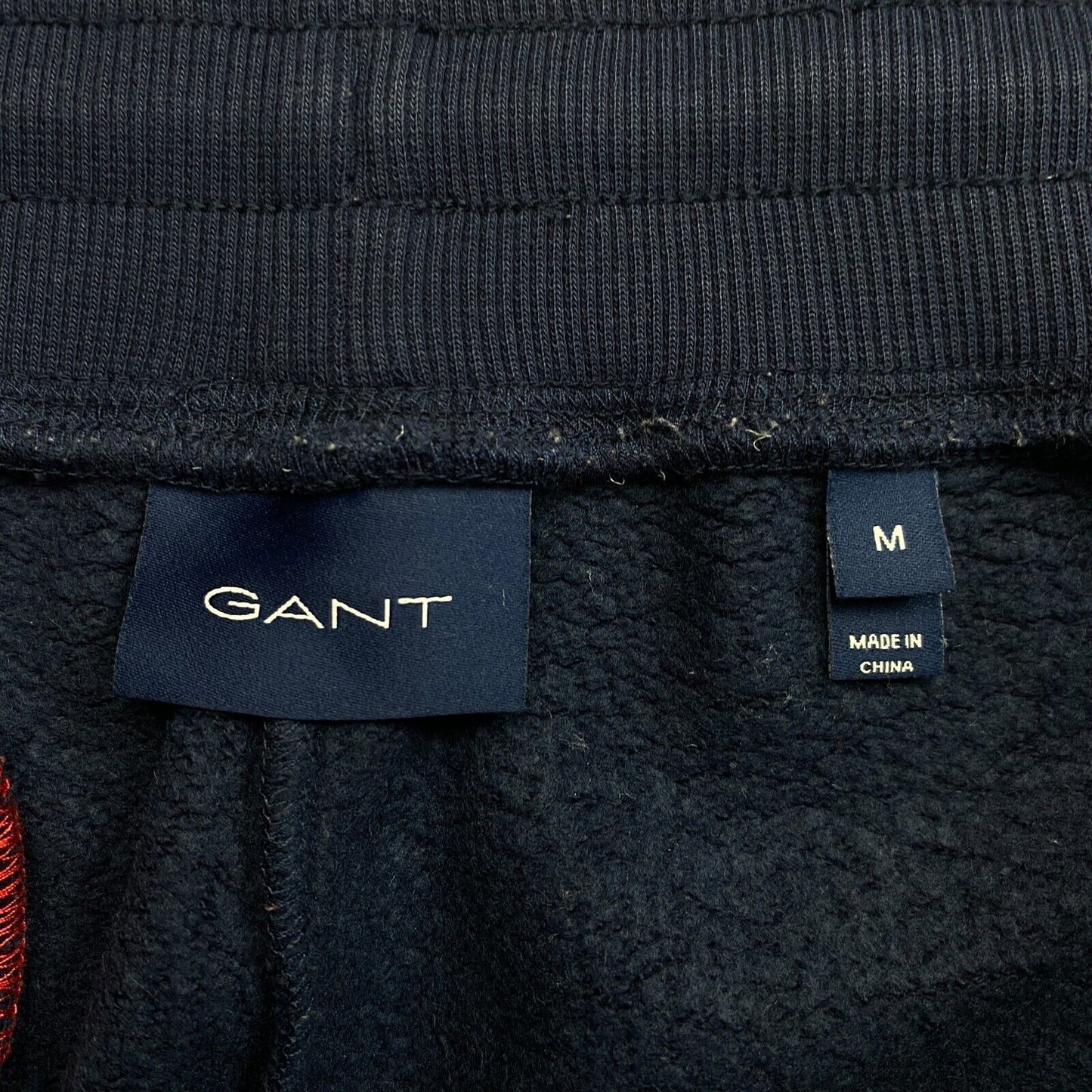 GANT Pantalon de survêtement à logo bleu marine Pantalon M