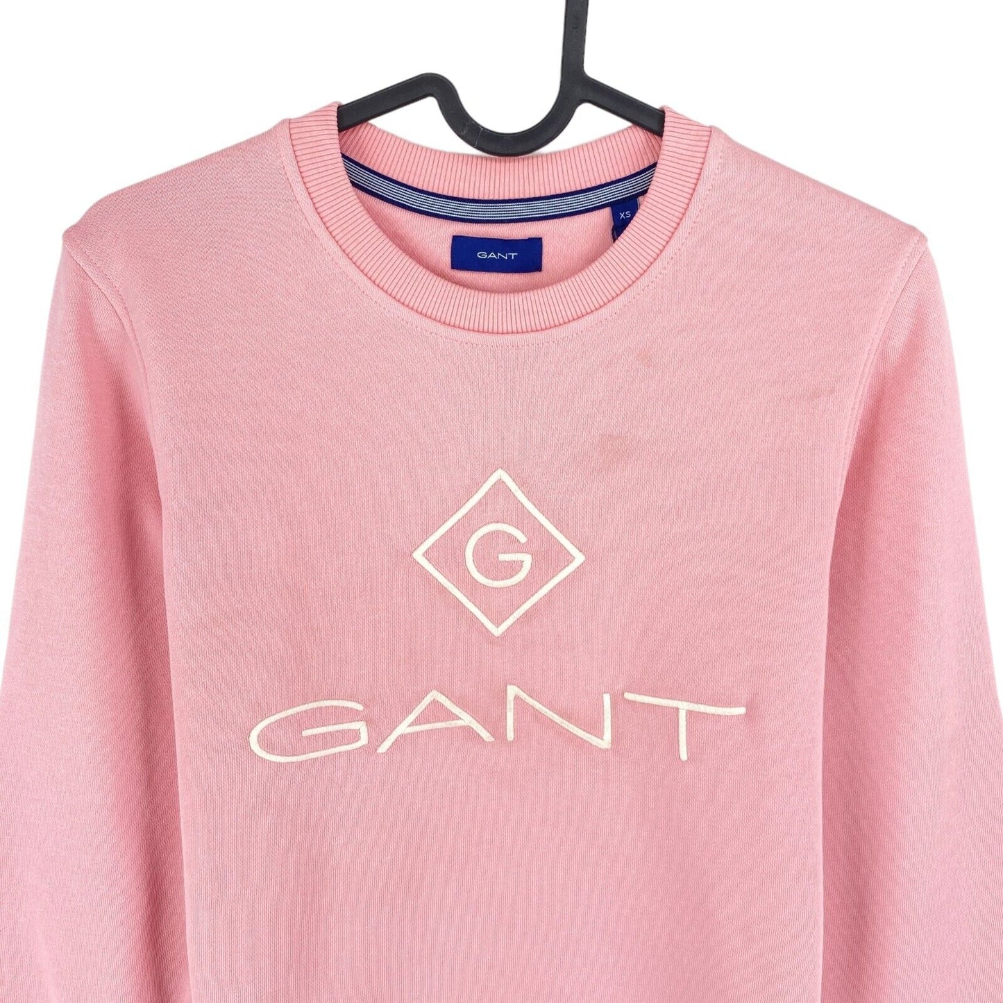 GANT Pink Lock Up Crew Neck Sweater Jumper Size XS