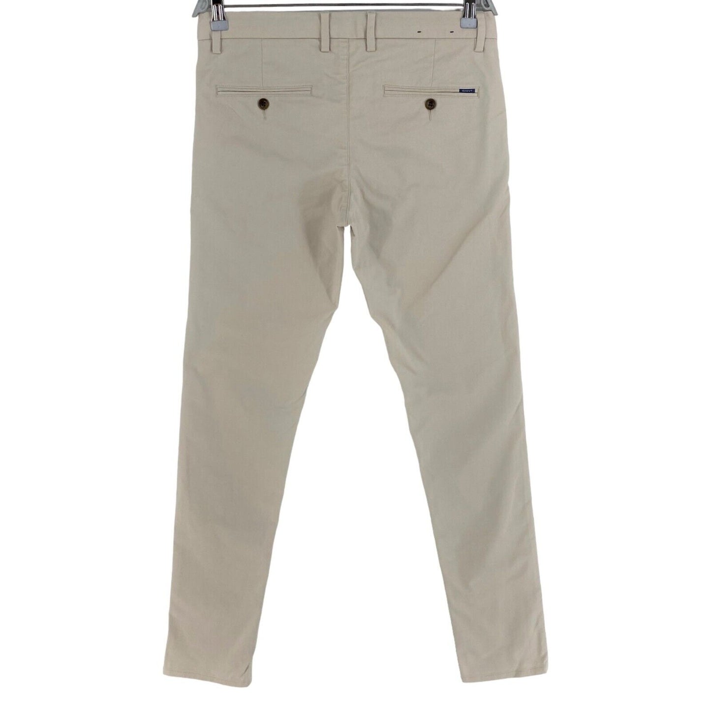 GANT Graue Slim Fit Chinohose, Größe W30 L34