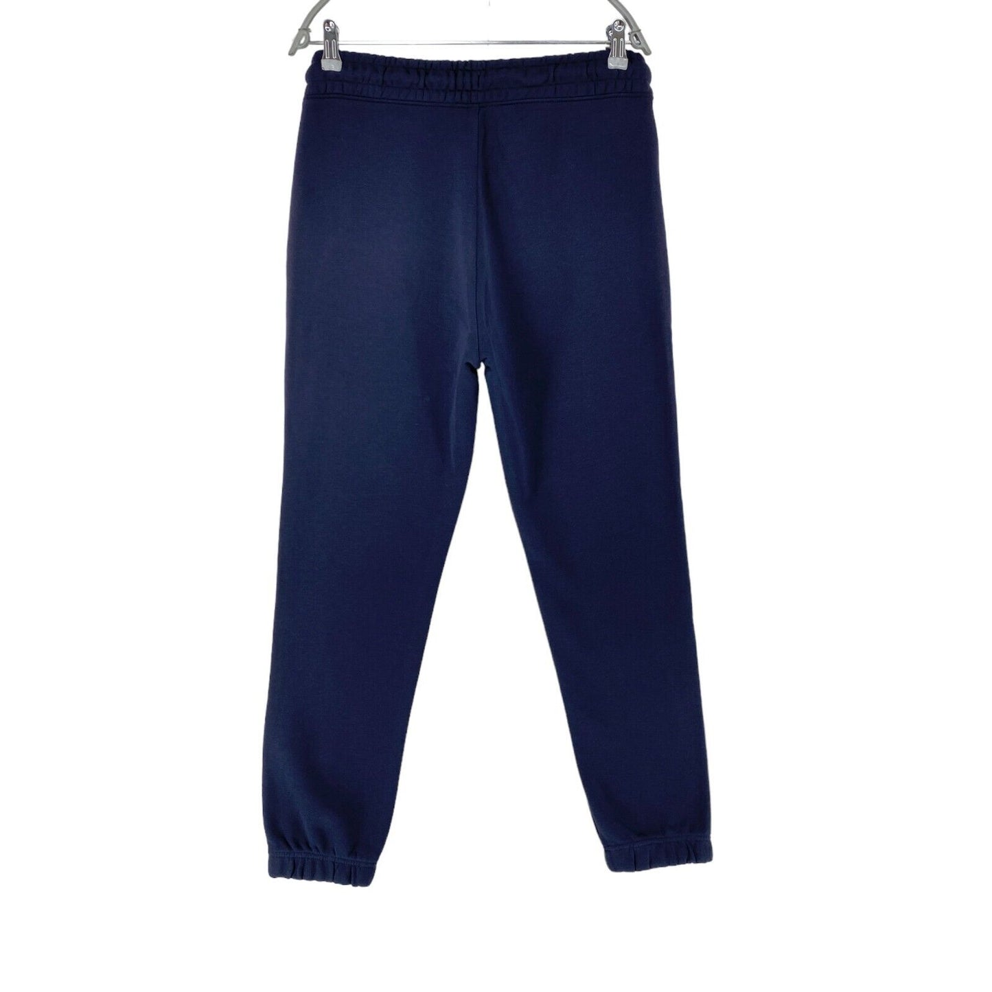 GANT Women Dark Blue Regular Fit Cuffed Sweatpants Trousers Size L