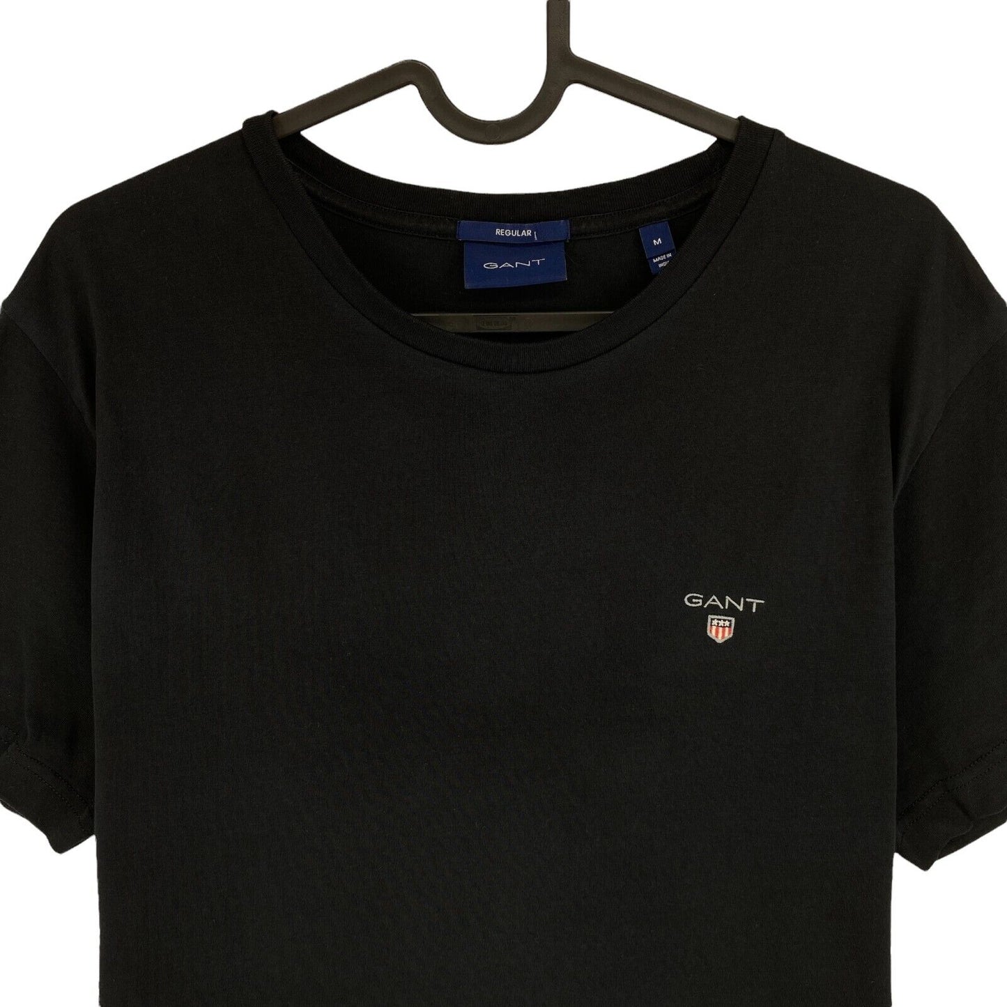 GANT Black Original Regular Crew Neck T-Shirt Size M