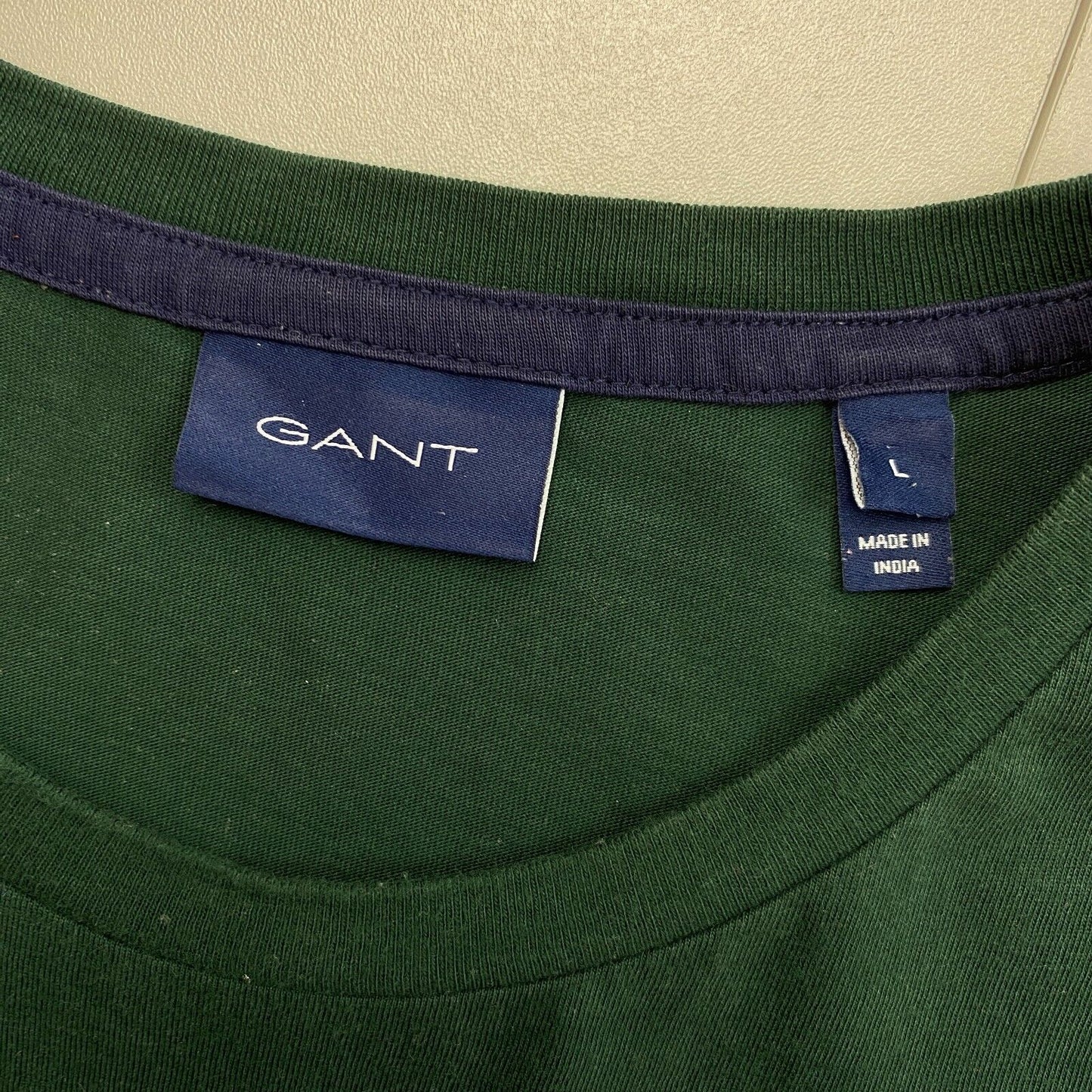 GANT T-Shirt mit Rundhalsausschnitt, dunkelgrün, Archive Shield, Größe L