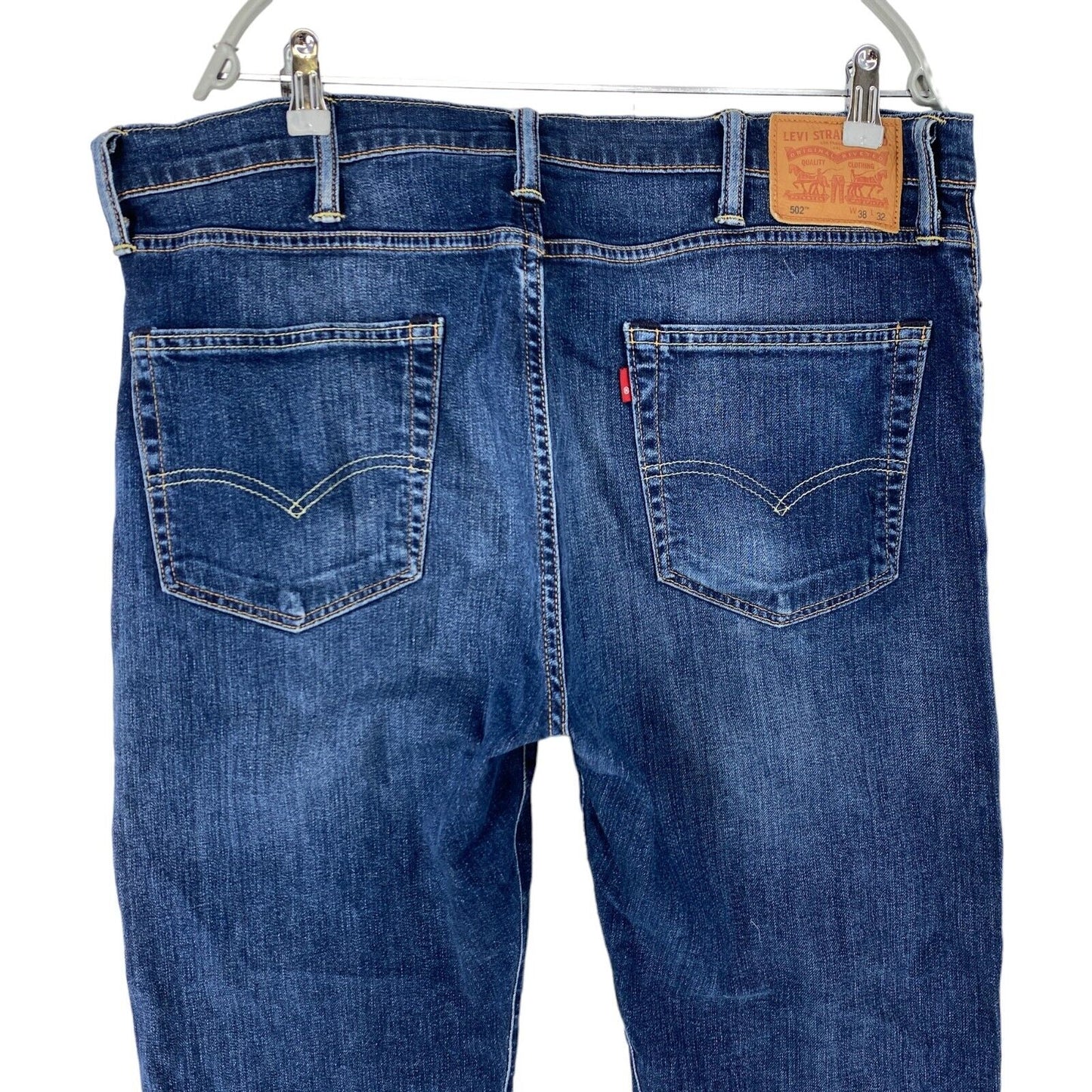 Levi's 502 Blue Regular Tapered Fit Jeans W38 L28