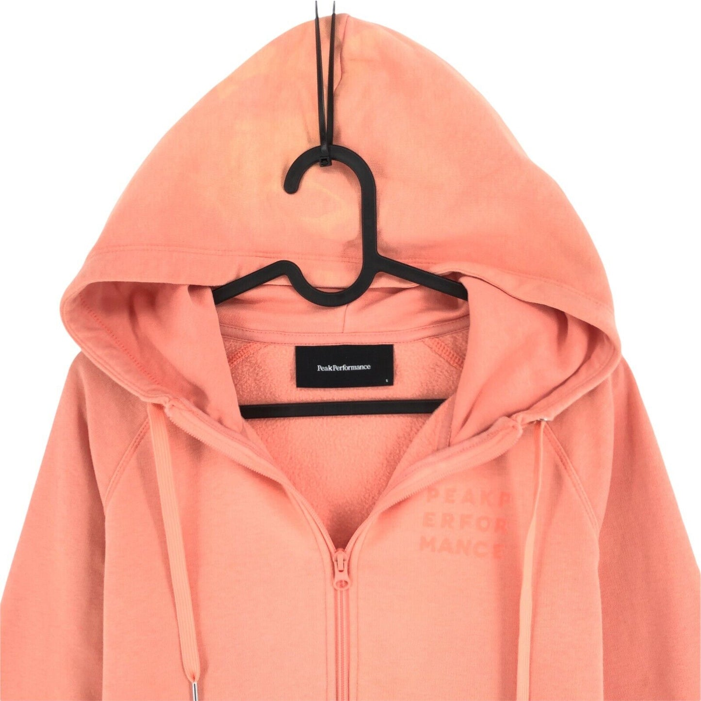 PEAK PERFORMANCE Rose à capuche Full Zip Ground Sweater Jumper Coat Taille S